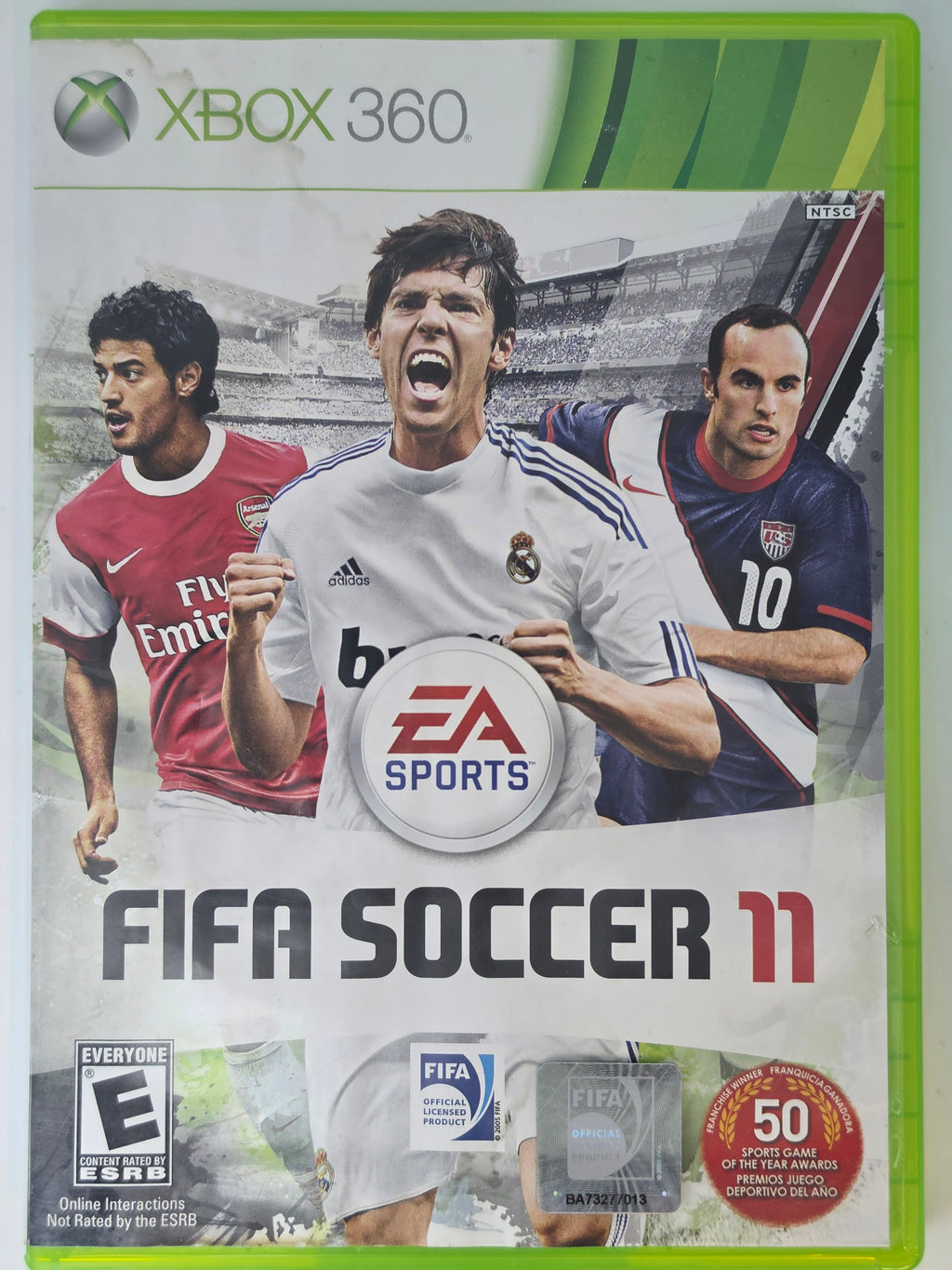 FIFA Soccer 11 Xbox 360 Box + Game EA Sports Soccer Football