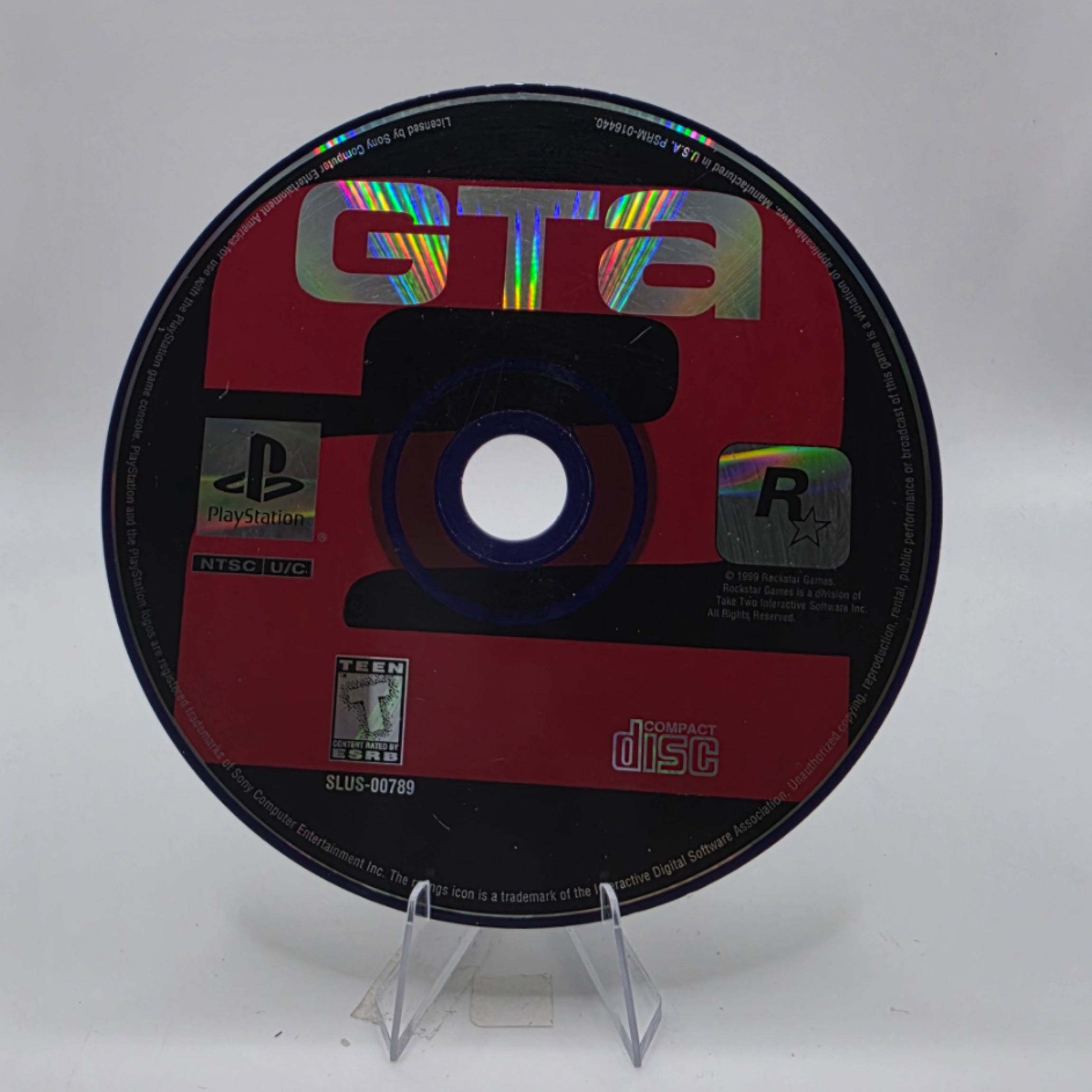 Grand Theft Auto PlayStation Disc Only PS1 GTA
