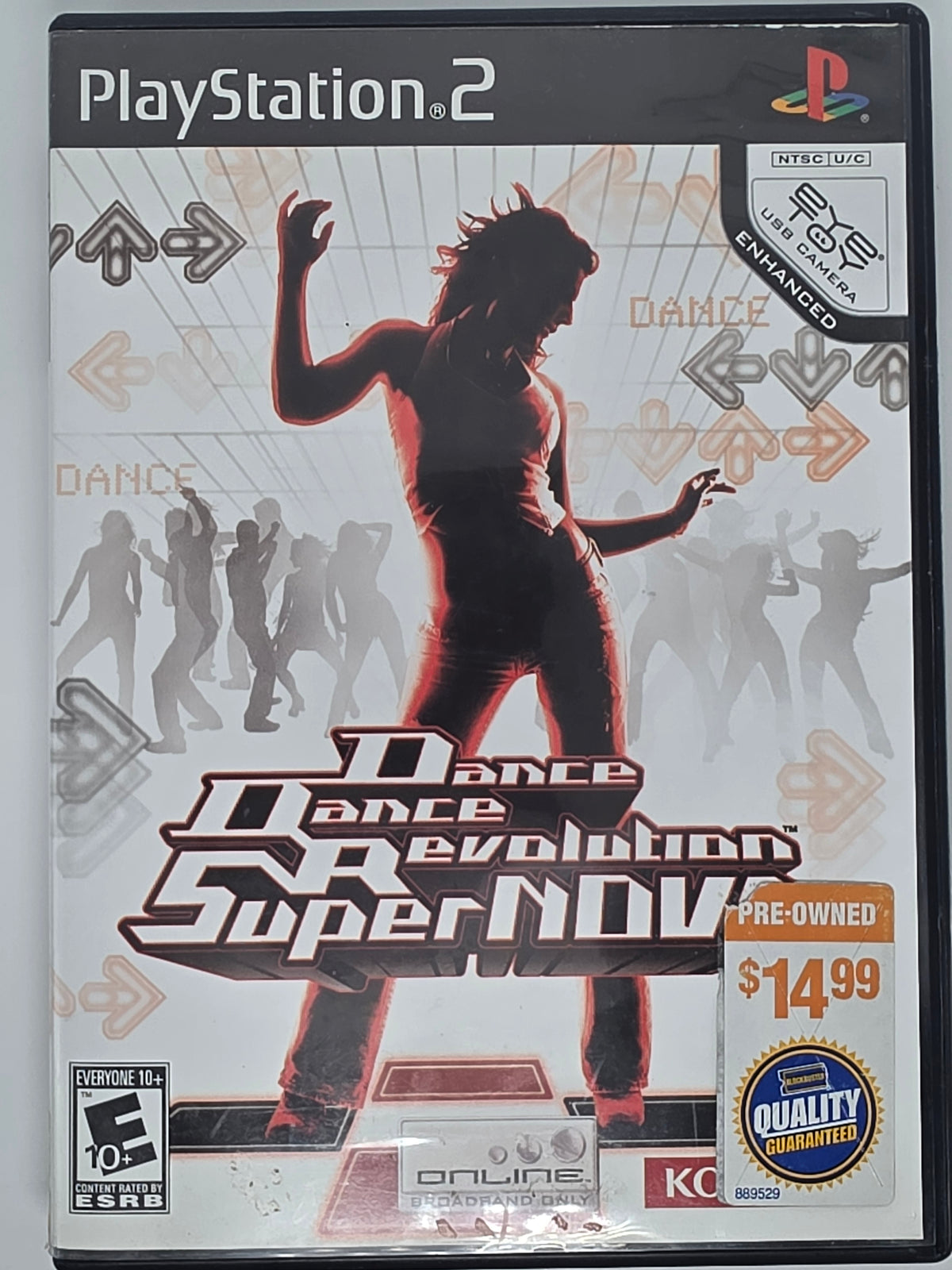 Dance Dance Revolution SuperNOVA PS2 CIB Tested Working