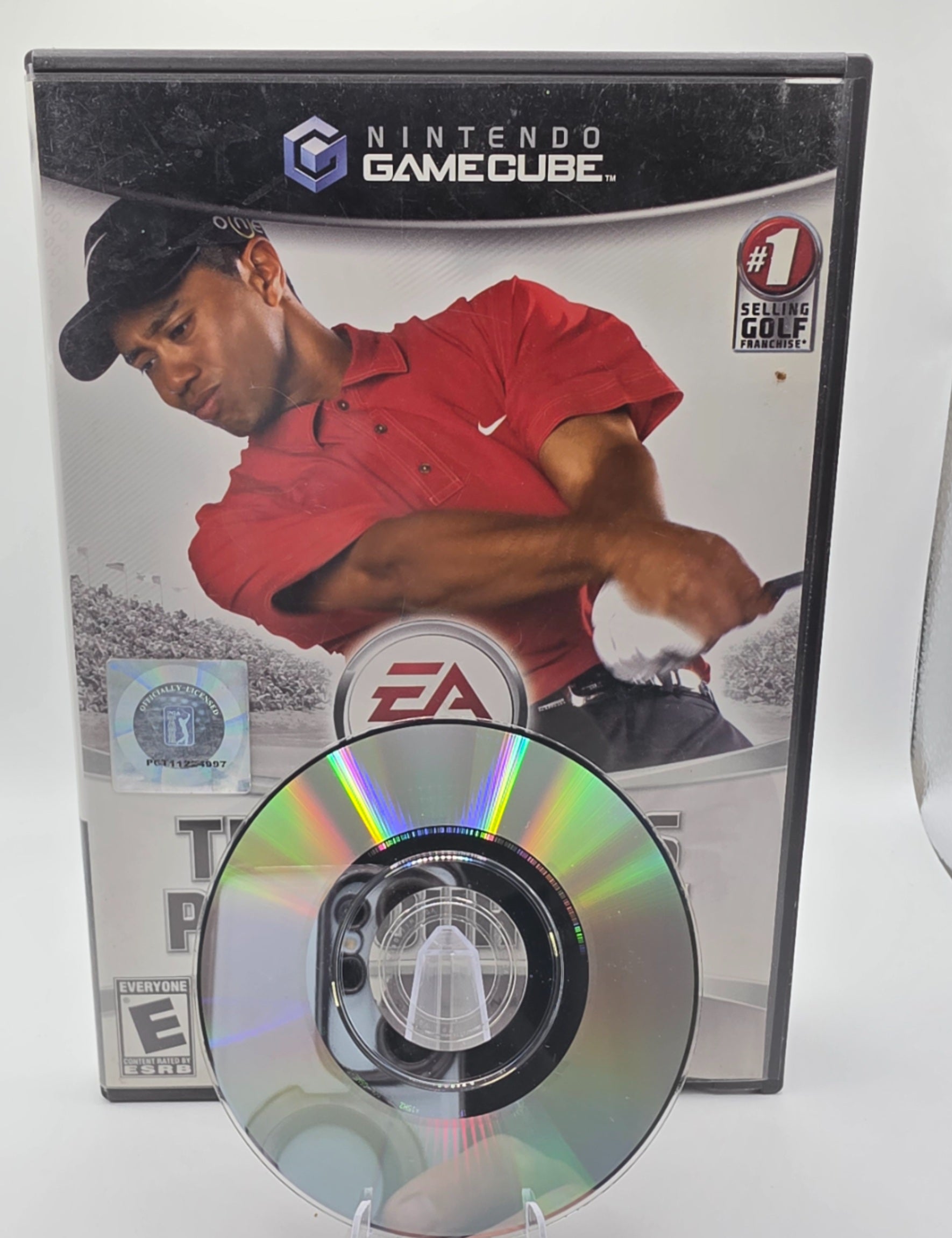 Tiger Woods PGA Tour 06 GameCube Disc and Case