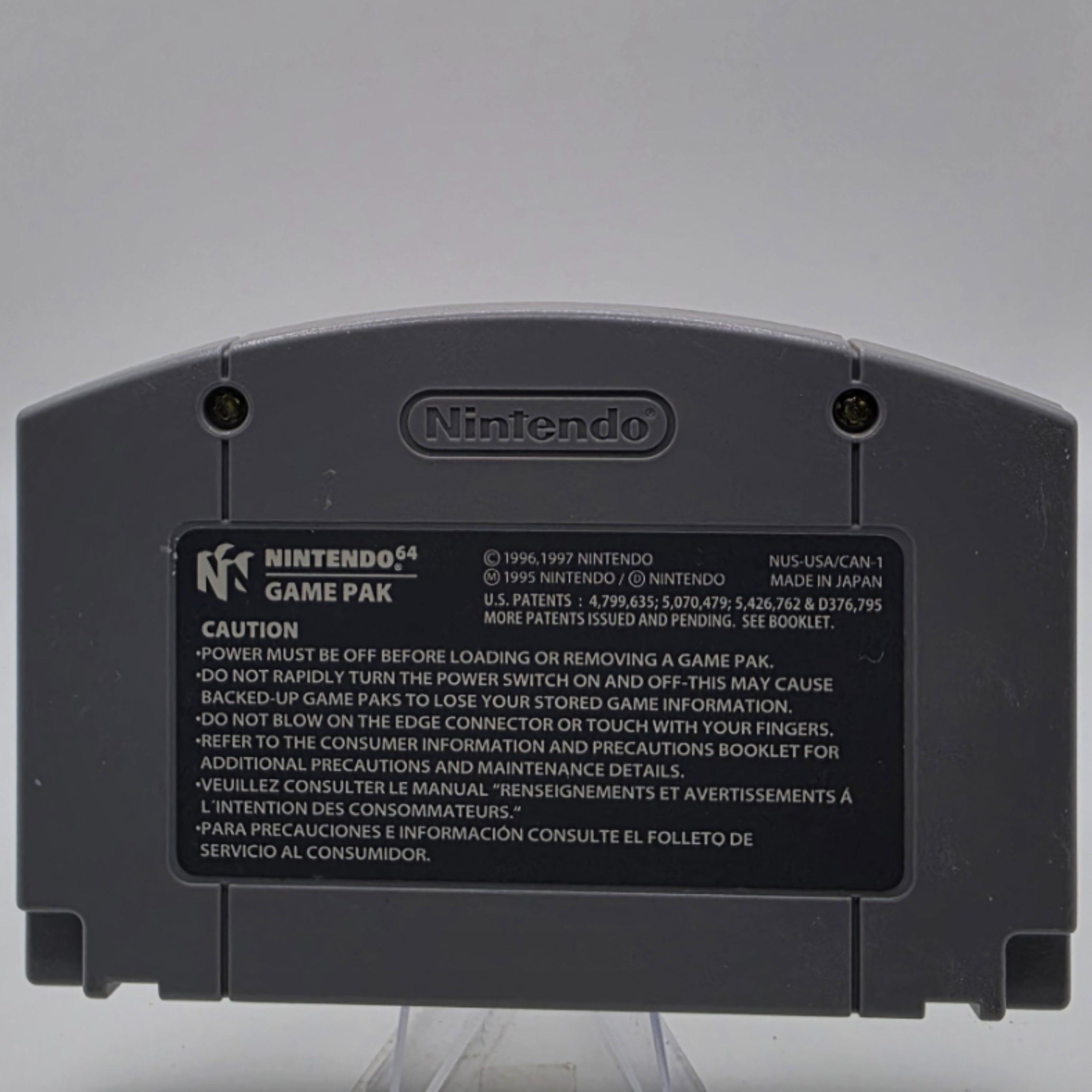 Namco Museum 64 Nintendo 64 Cartridge Only