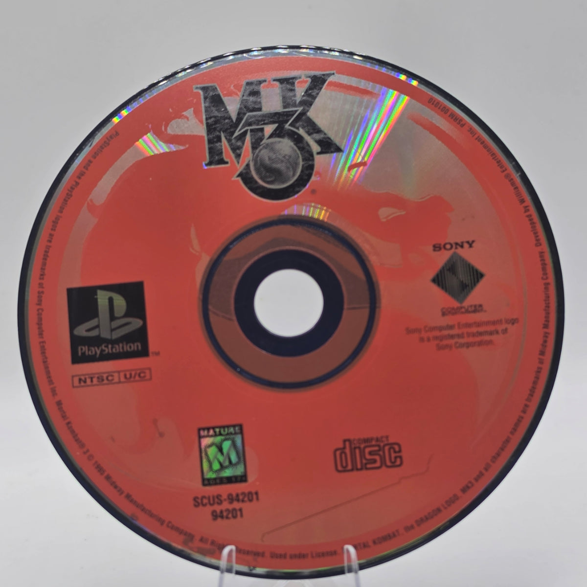 Mortal Kombat 3 PlayStation Disc Only Tested Working