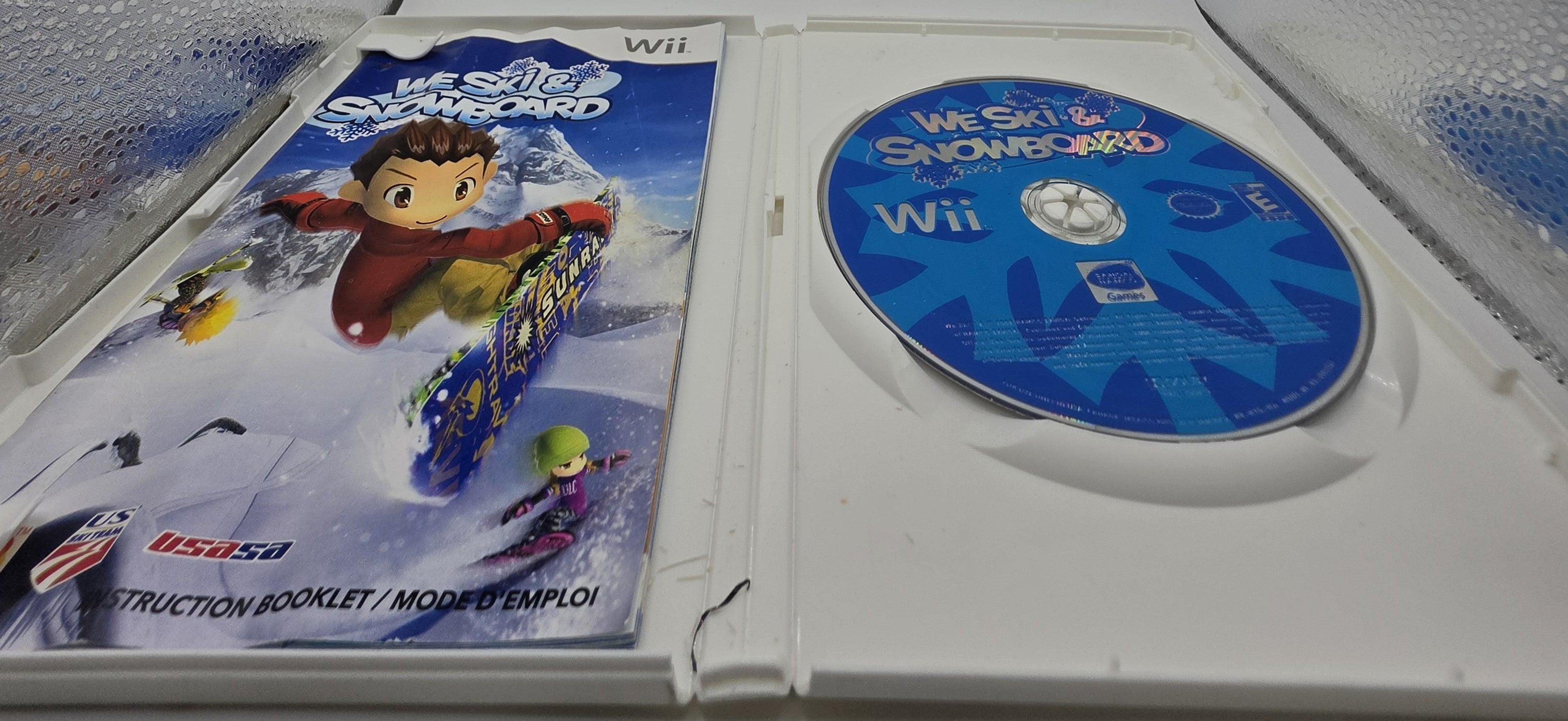 We Ski & Snowboard Wii CIB Complete with Manual and Case