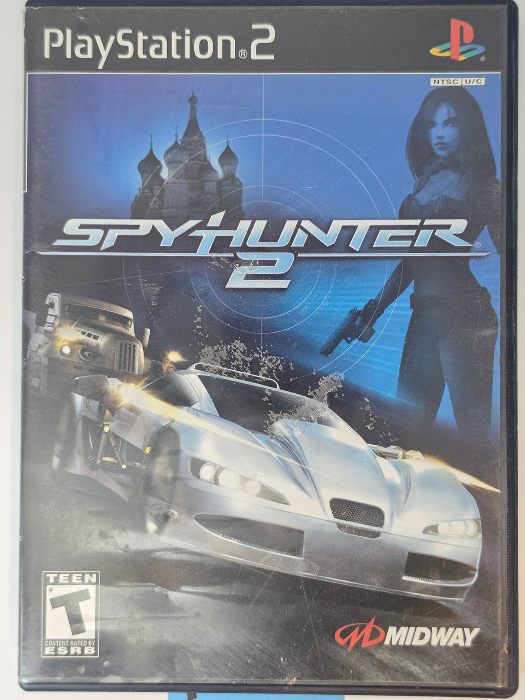 SpyHunter 2 PS2 CIB Midway Action Racing Game Complete In Box
