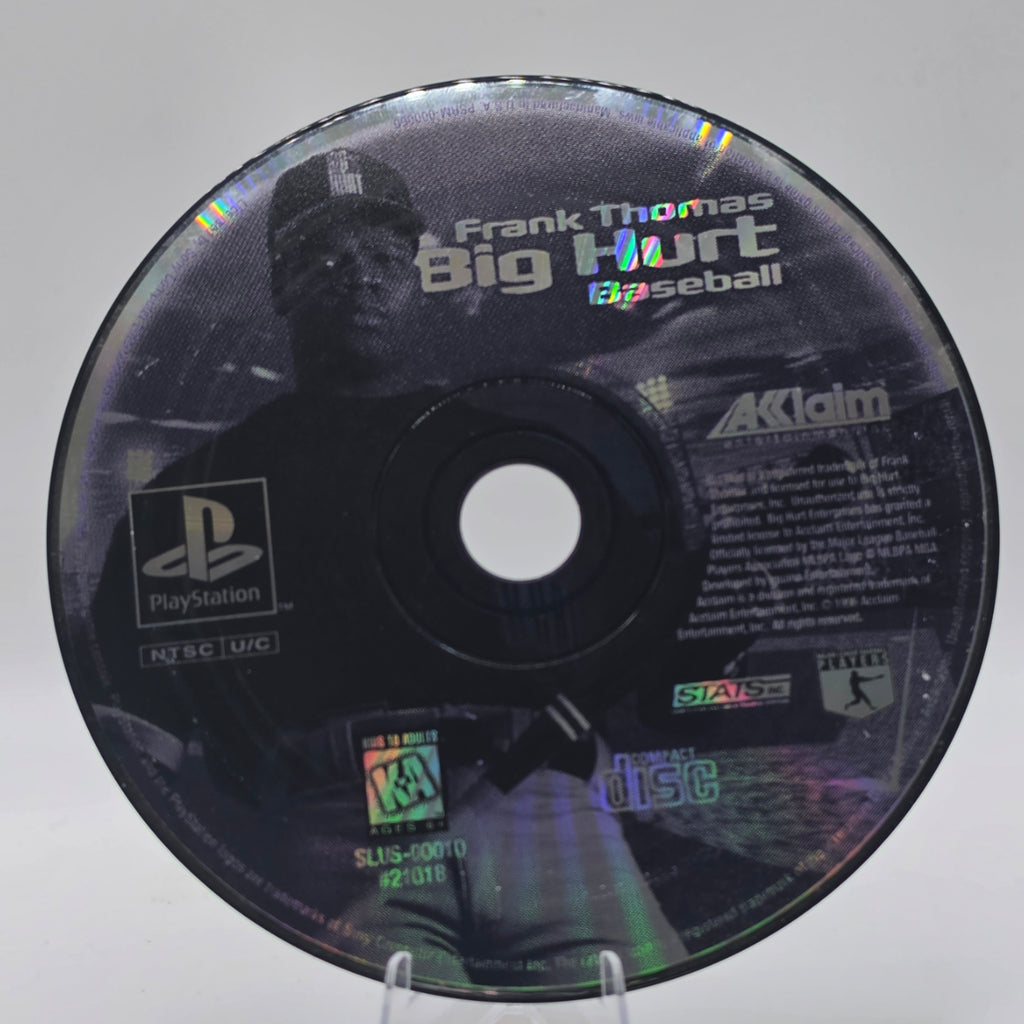 Frank Thomas Big Hurt Baseball PlayStation Disc Only Tested Working