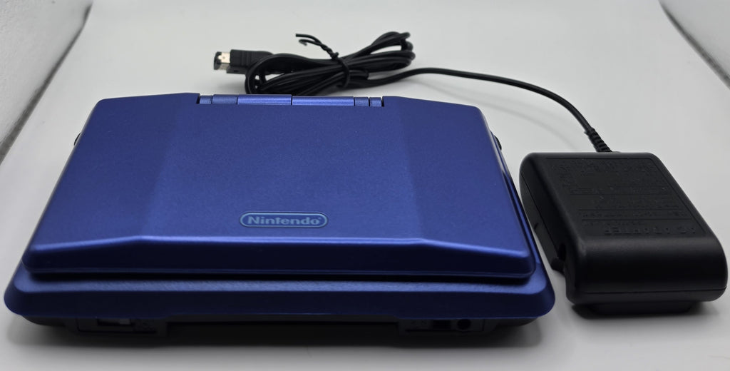 Nintendo DS Console Blue Handheld System with Power Supply Tested Nintendo DS Po
