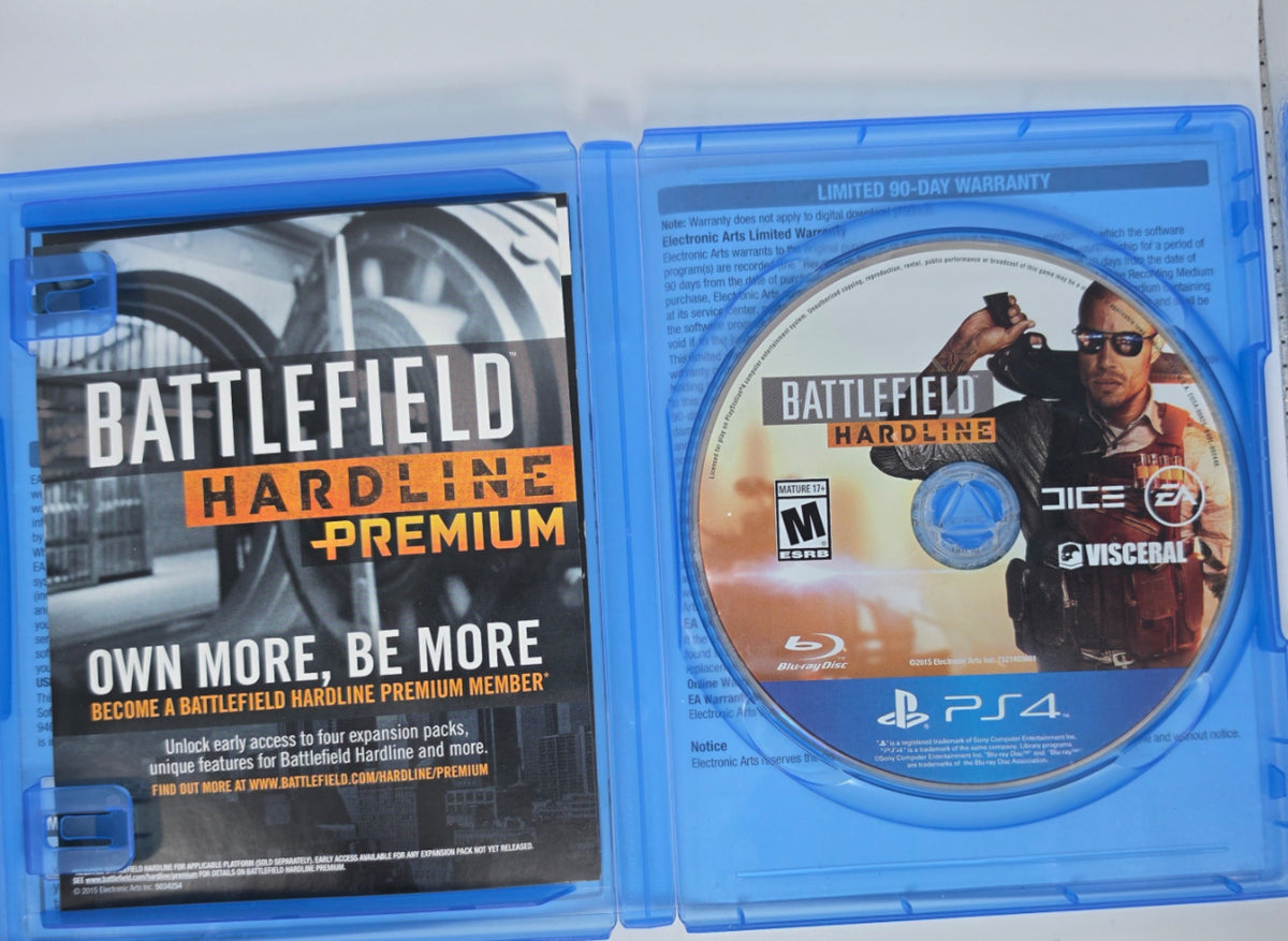 Battlefield Hardline PlayStation 4 CIB Tested Working