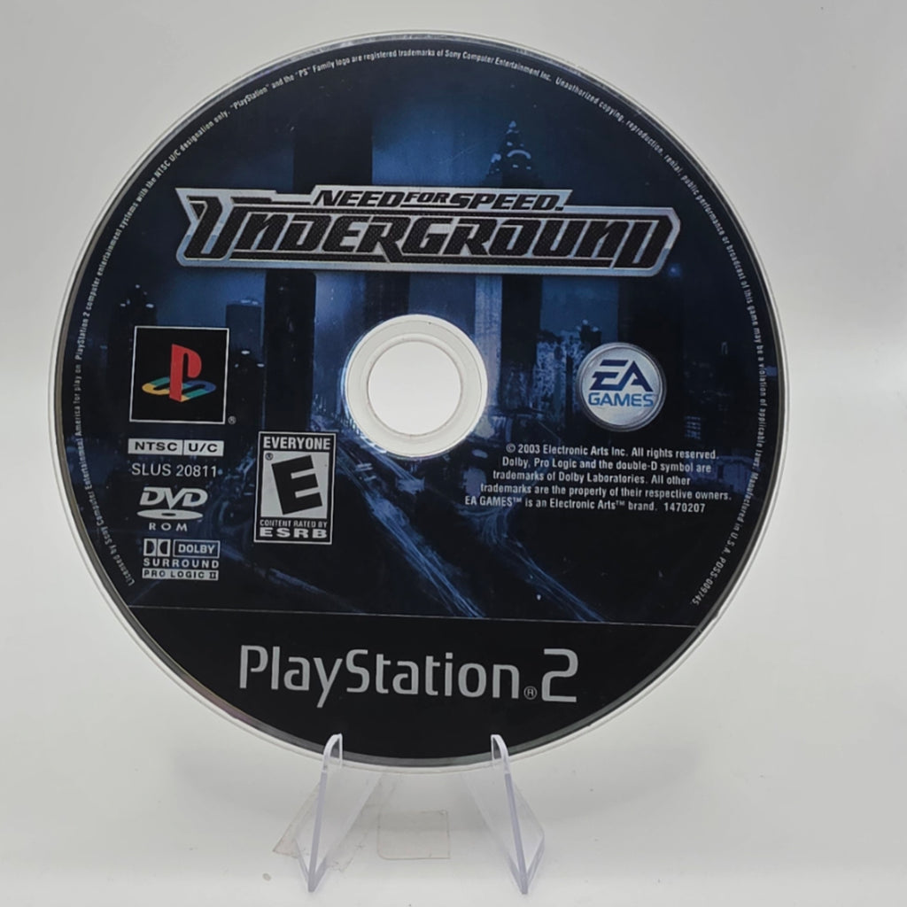 Need for Speed Underground PS2 Disc Only