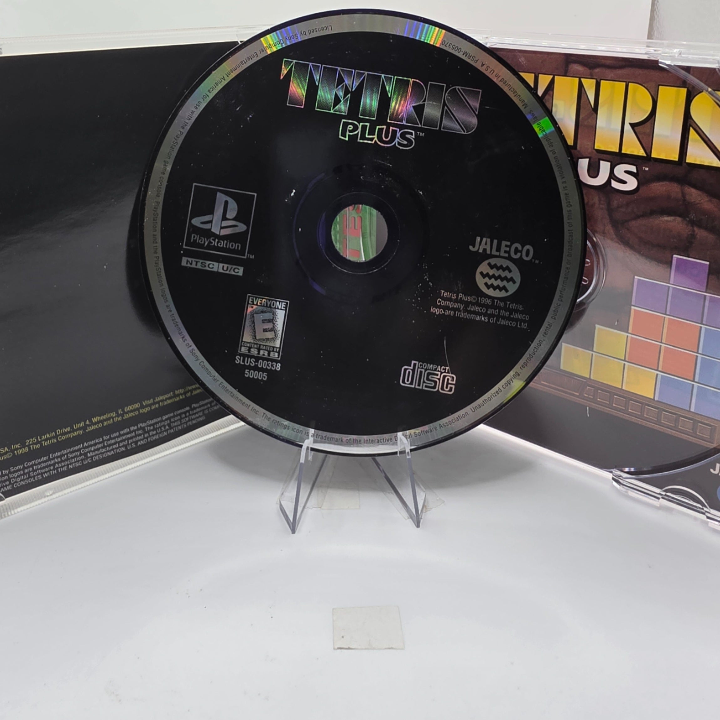 Tetris Plus PlayStation CIB Classic Puzzle Game