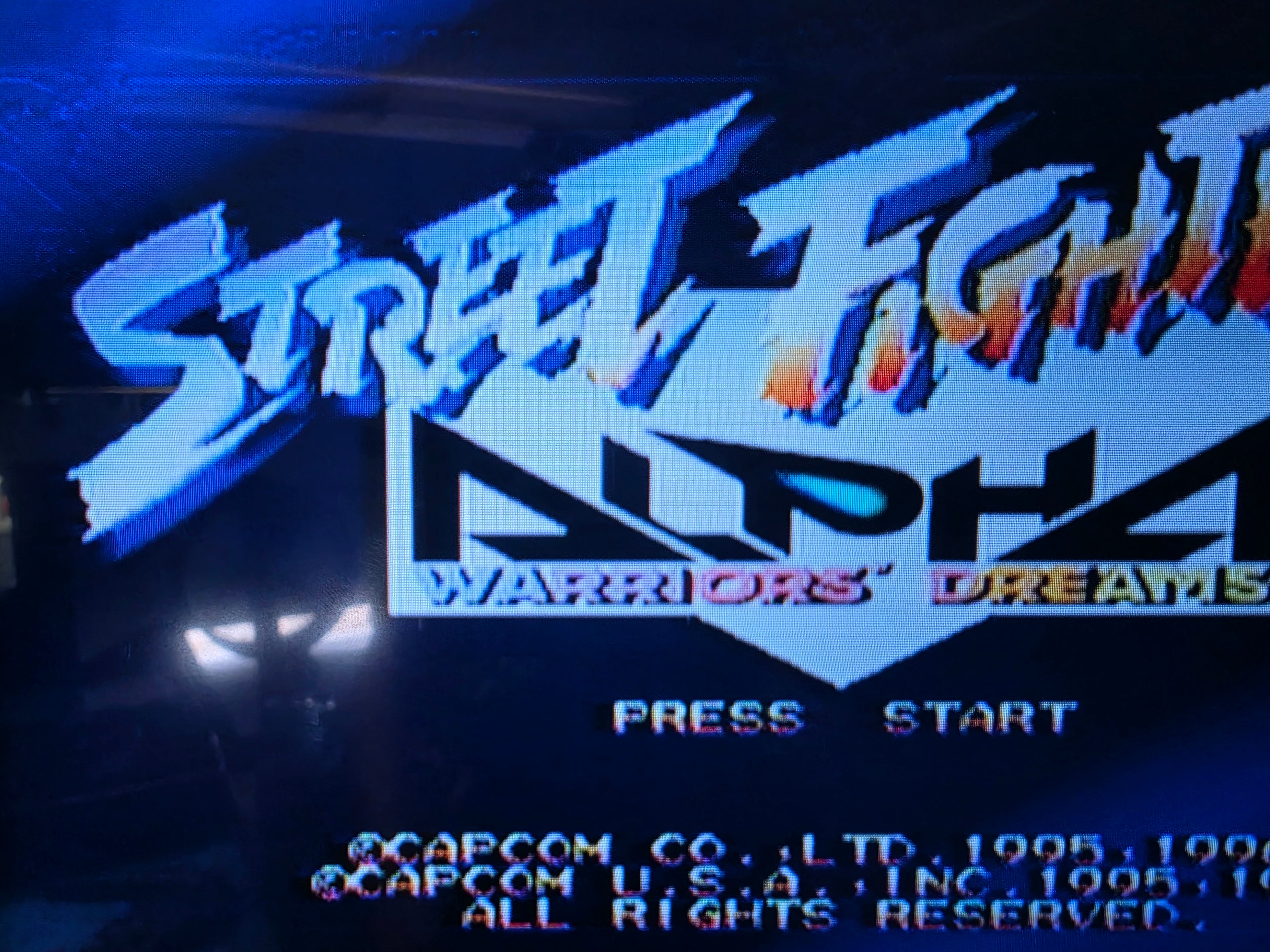 Sega Saturn MK-80000 Console w/ Street Fighter Alpha Tested Working Sega Saturn