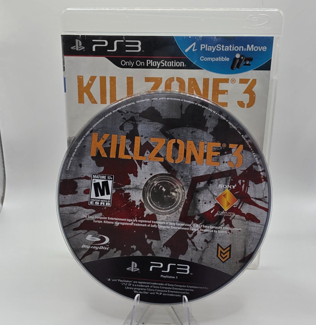 Killzone 3 PlayStation 3 Case and Disc