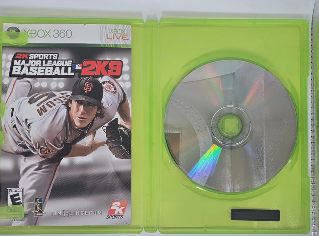 Major League Baseball 2K9 Xbox 360 CIB Tested Working