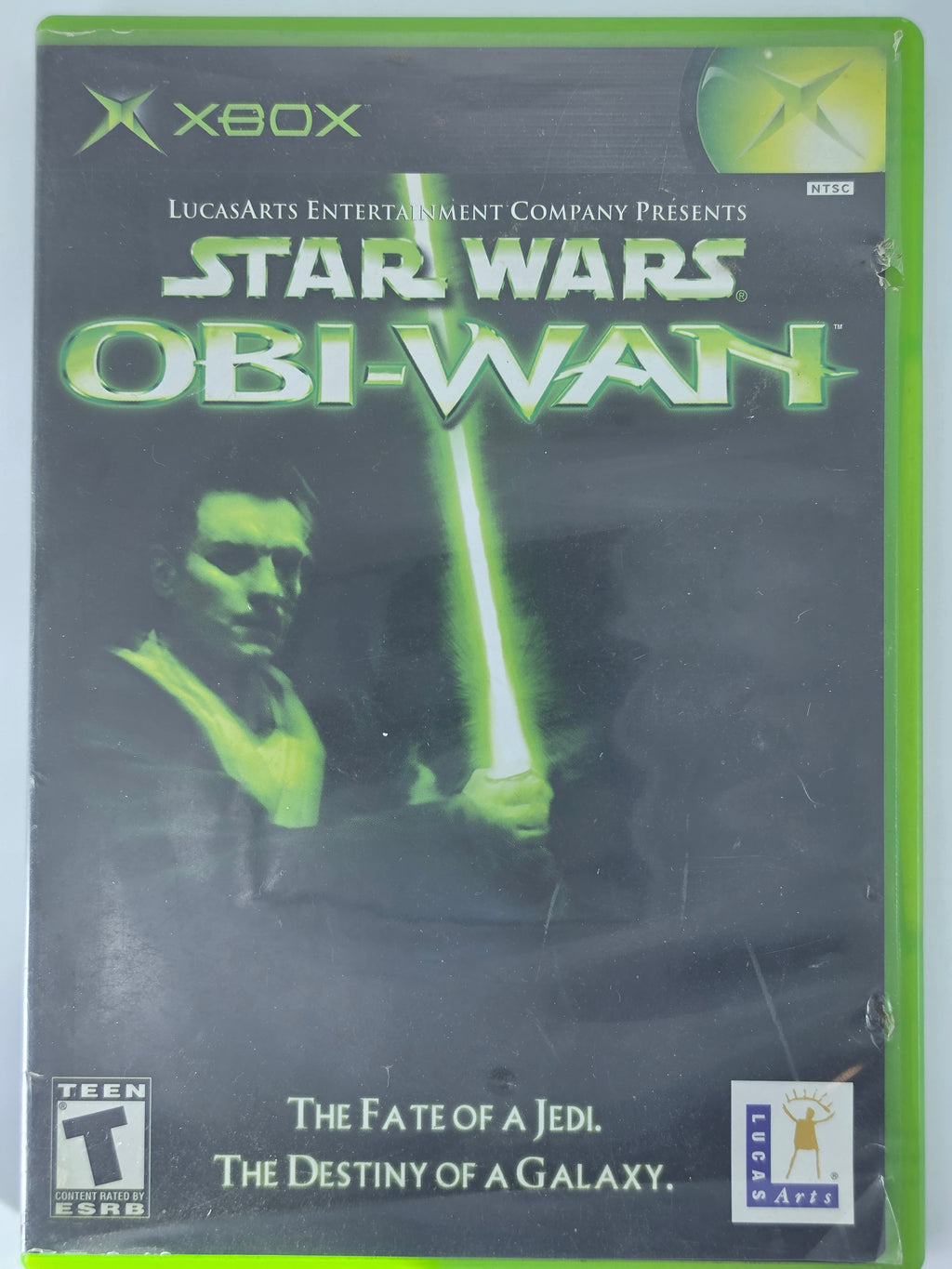 Star Wars Obi-Wan Xbox CIB Complete Case Manual Disc