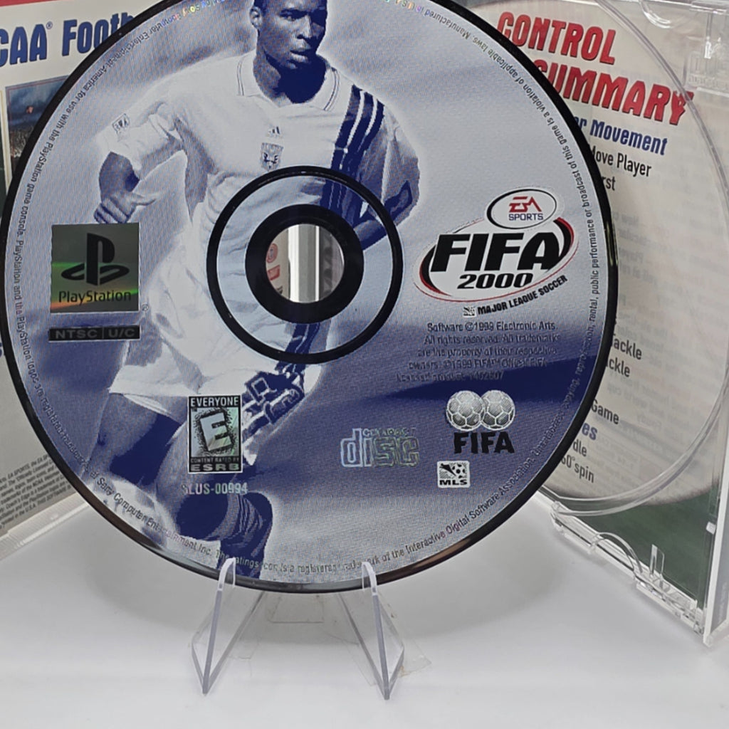 FIFA 2000 Major League Soccer PlayStation CIB Soccer Game