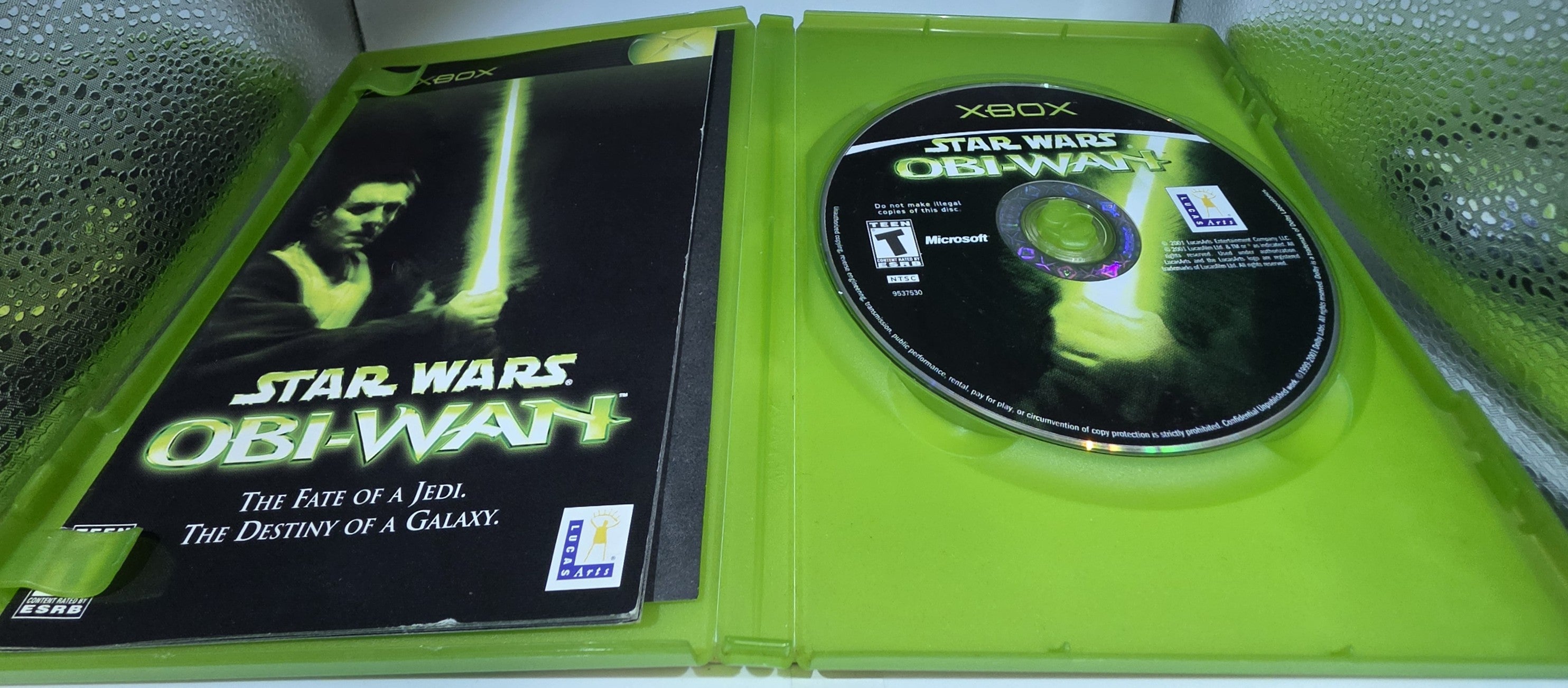 Star Wars Obi-Wan Xbox CIB Complete Case Manual Disc