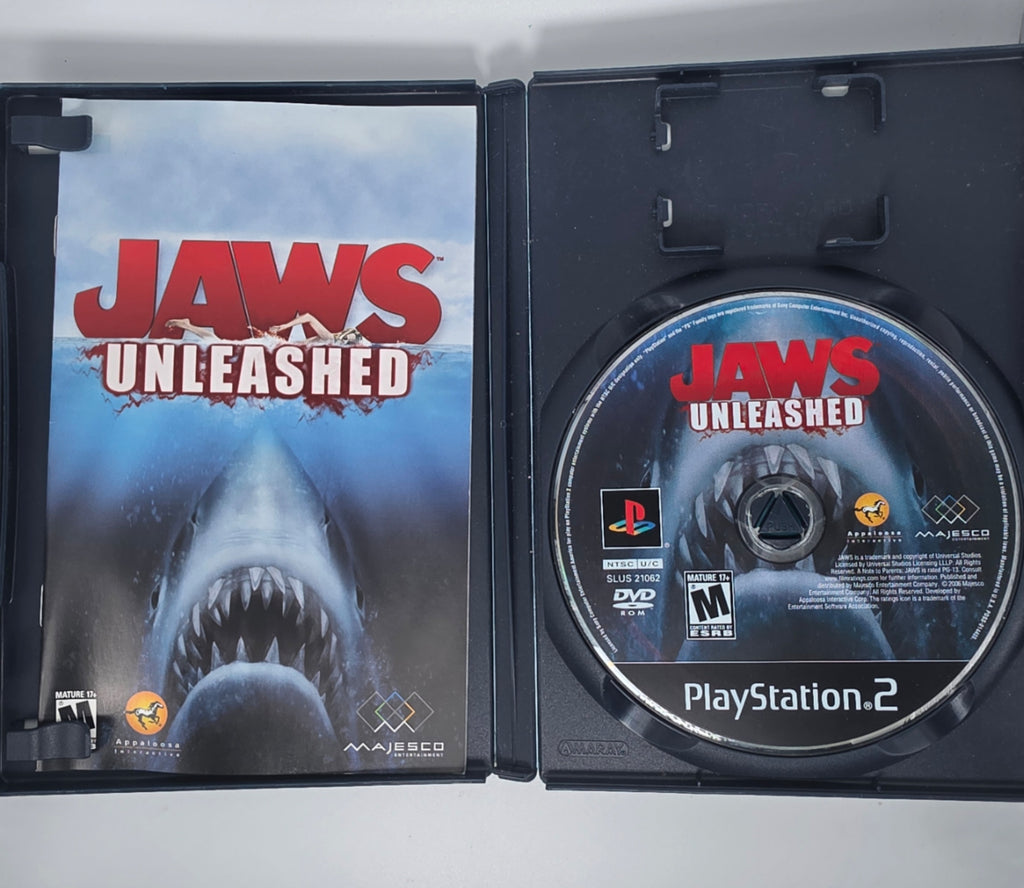 Jaws Unleashed PS2 CIB