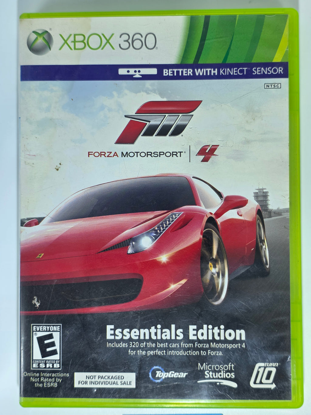 Forza Motorsport 4 Essentials Edition Xbox 360 Box + Game