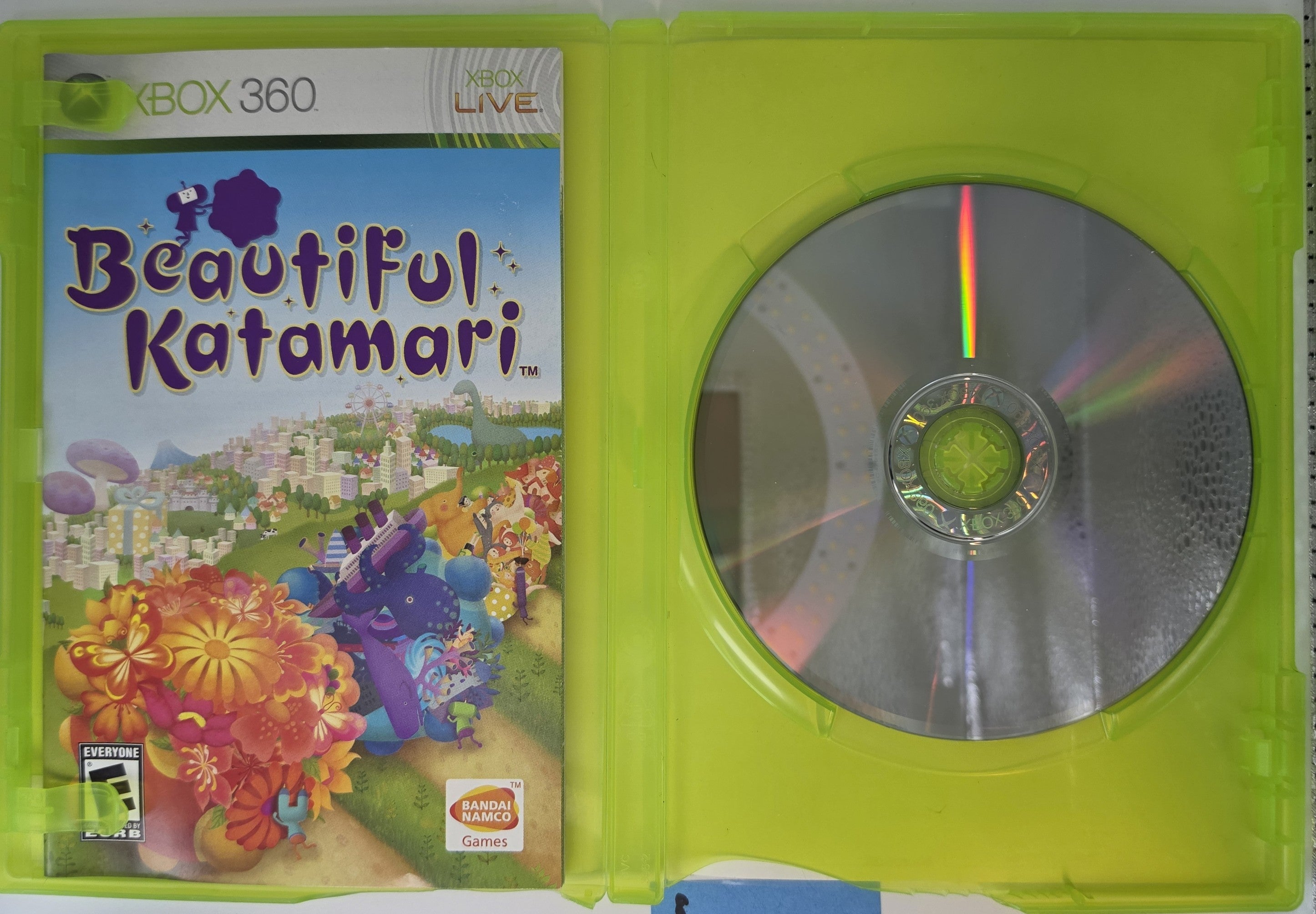 Beautiful Katamari Xbox 360 CIB Complete Case Manual Disc
