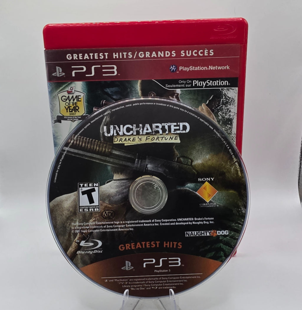 Uncharted: Drake's Fortune PlayStation 3 CIB