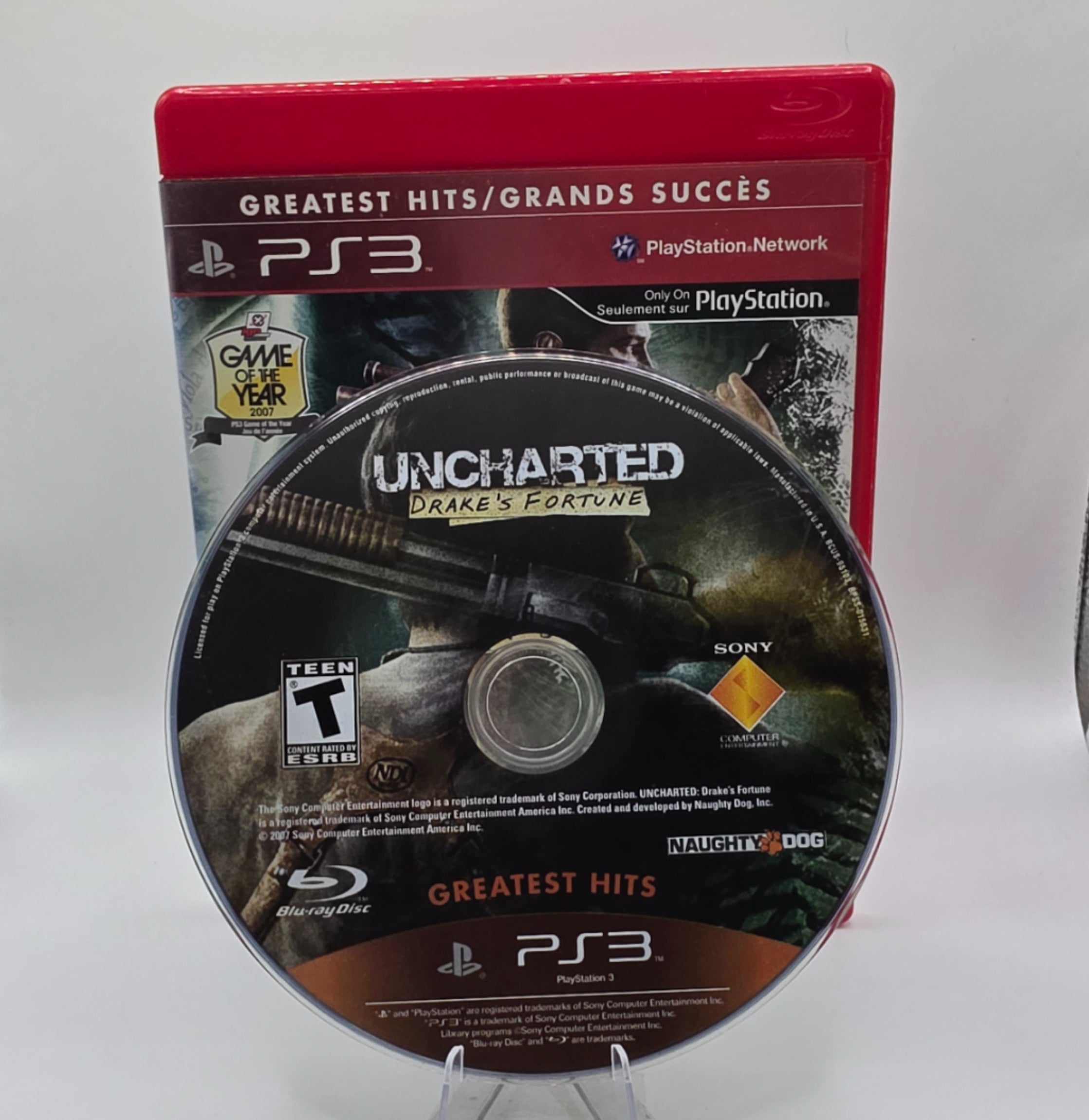 Uncharted: Drake's Fortune PlayStation 3 CIB