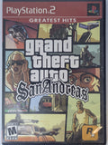Grand Theft Auto San Andreas PS2 CIB Greatest Hits Complete