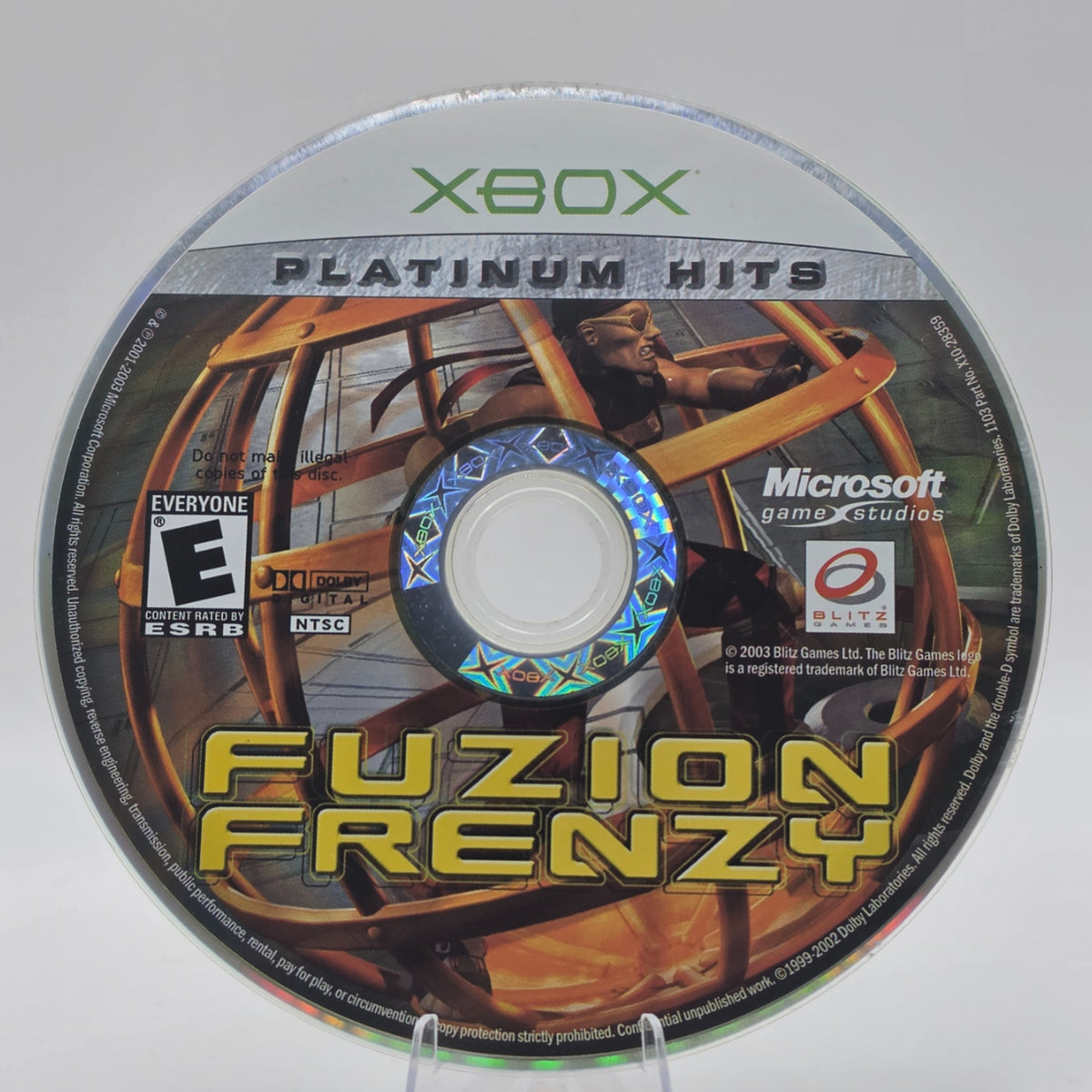 Fuzion Frenzy Xbox Disc Only Tested Working