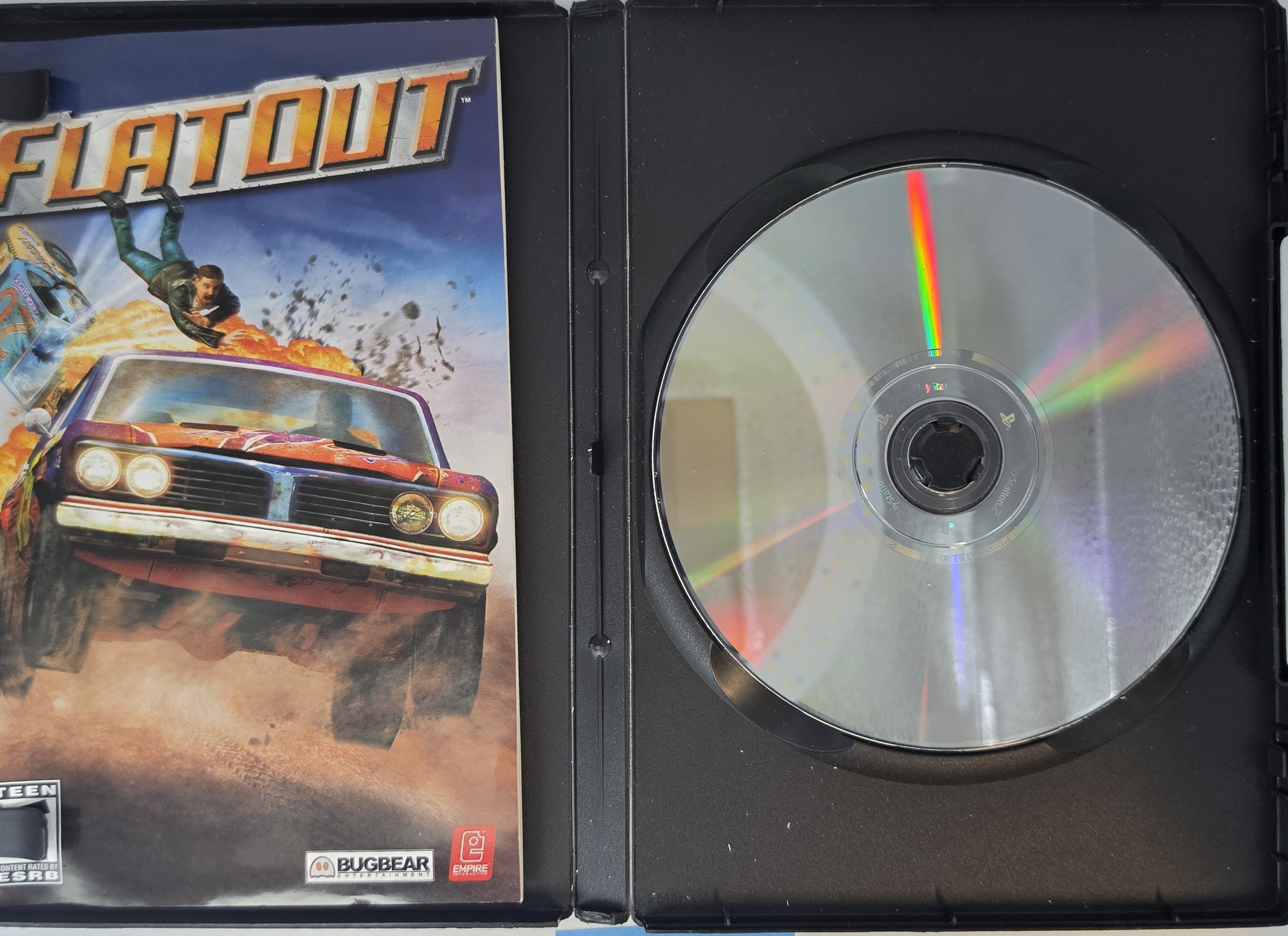 FlatOut PS2 CIB Racing Game Complete in Case
