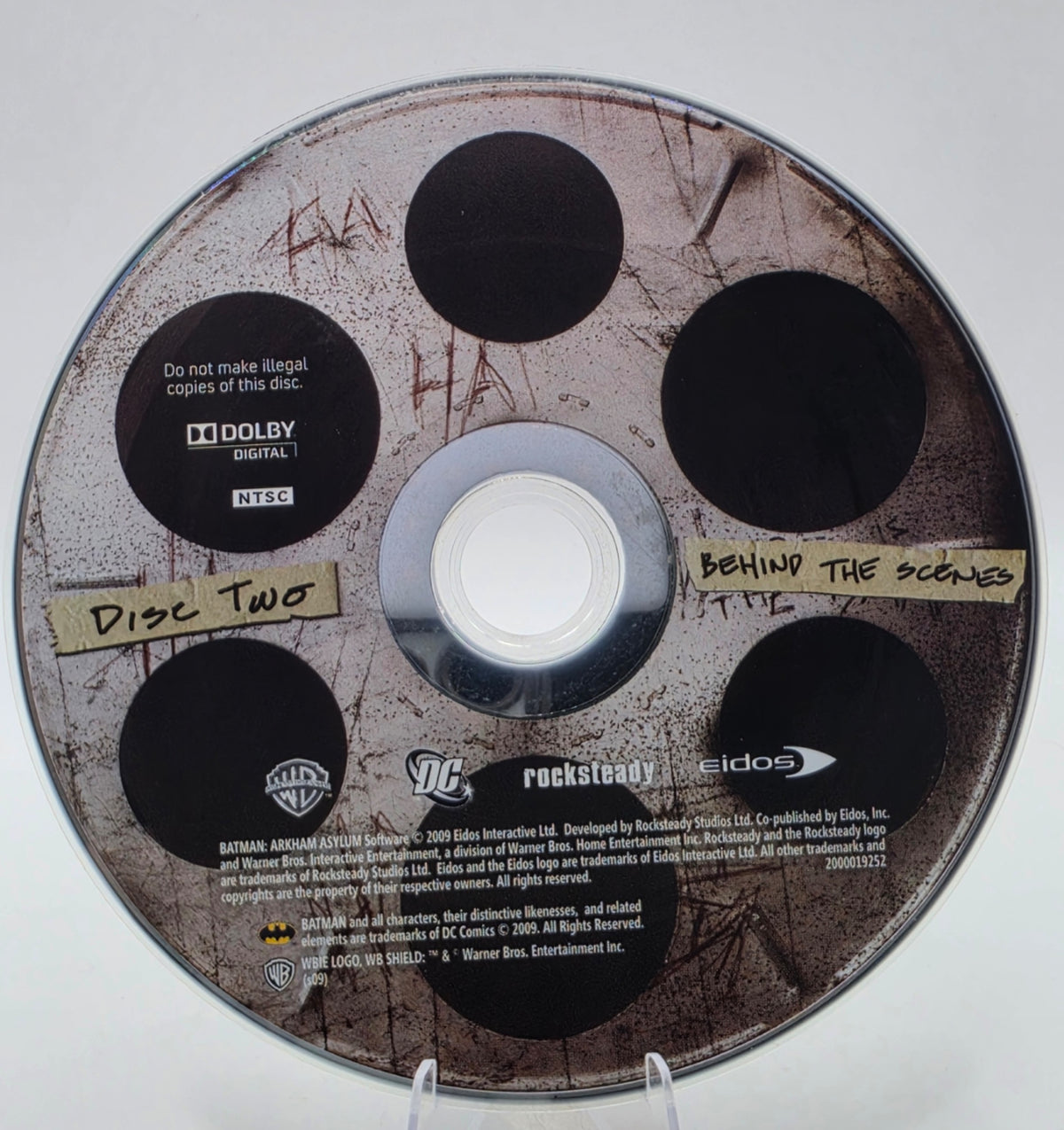 Batman Arkham Asylum Xbox 360 Disc Only Tested Working