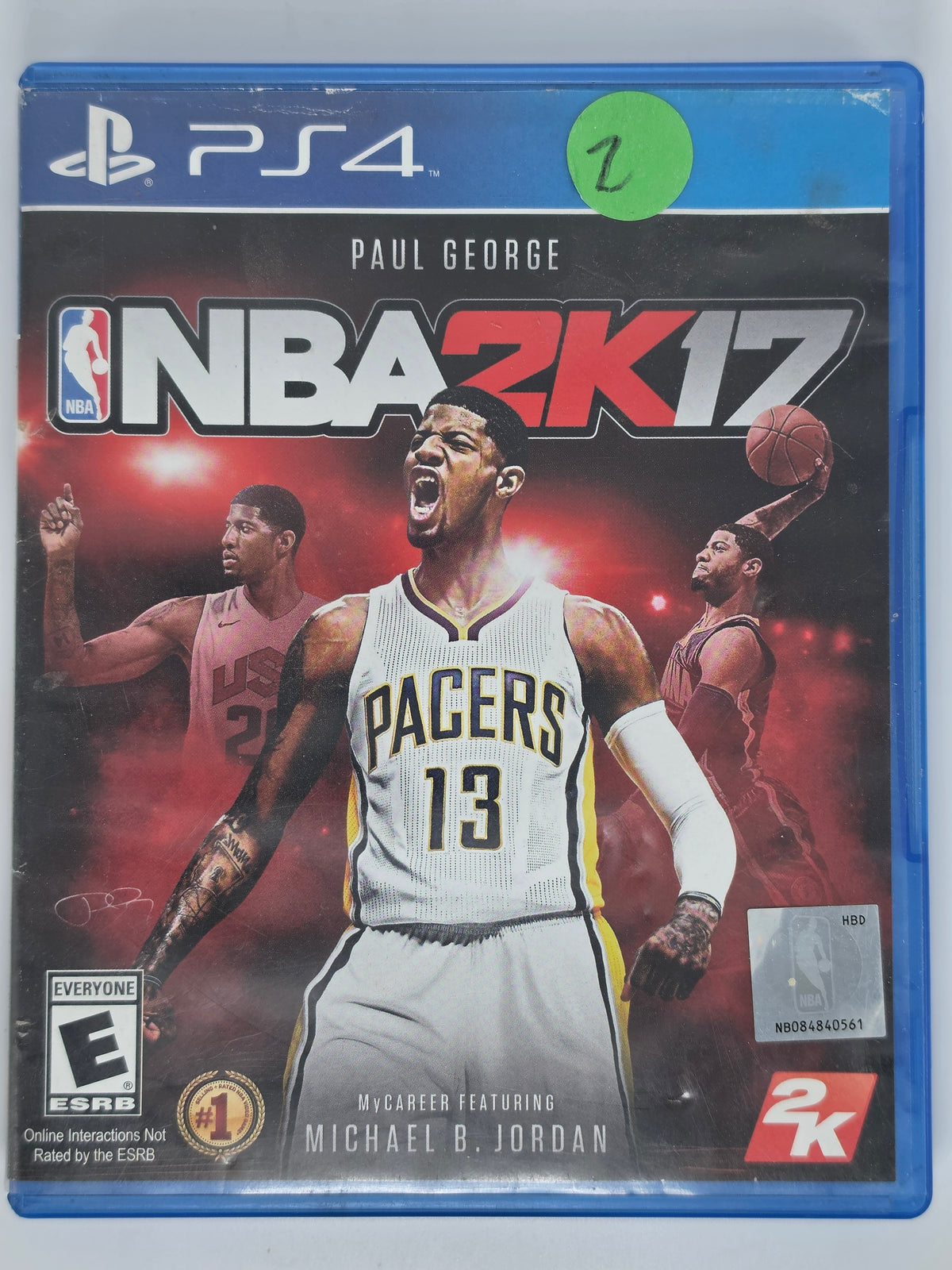 NBA 2K17 PlayStation 4 CIB Tested Working