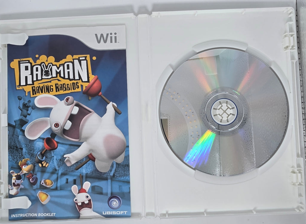 Rayman Raving Rabbids Nintendo Wii CIB Tested Working