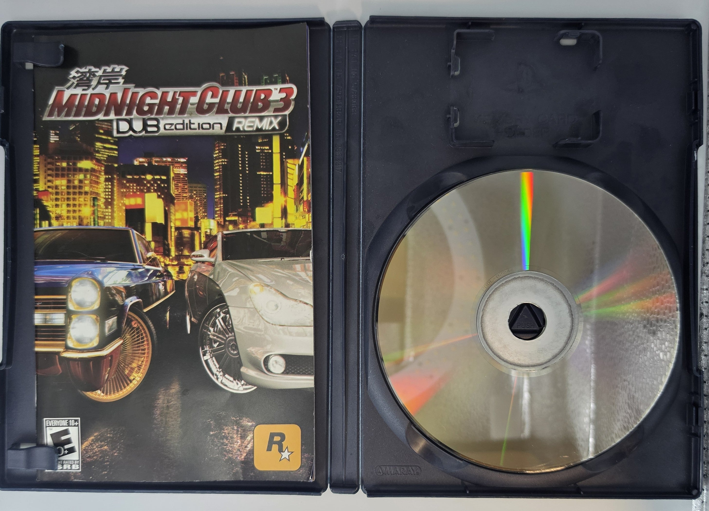 Midnight Club 3 DUB Edition Remix PS2 CIB Complete Case Manual Disc