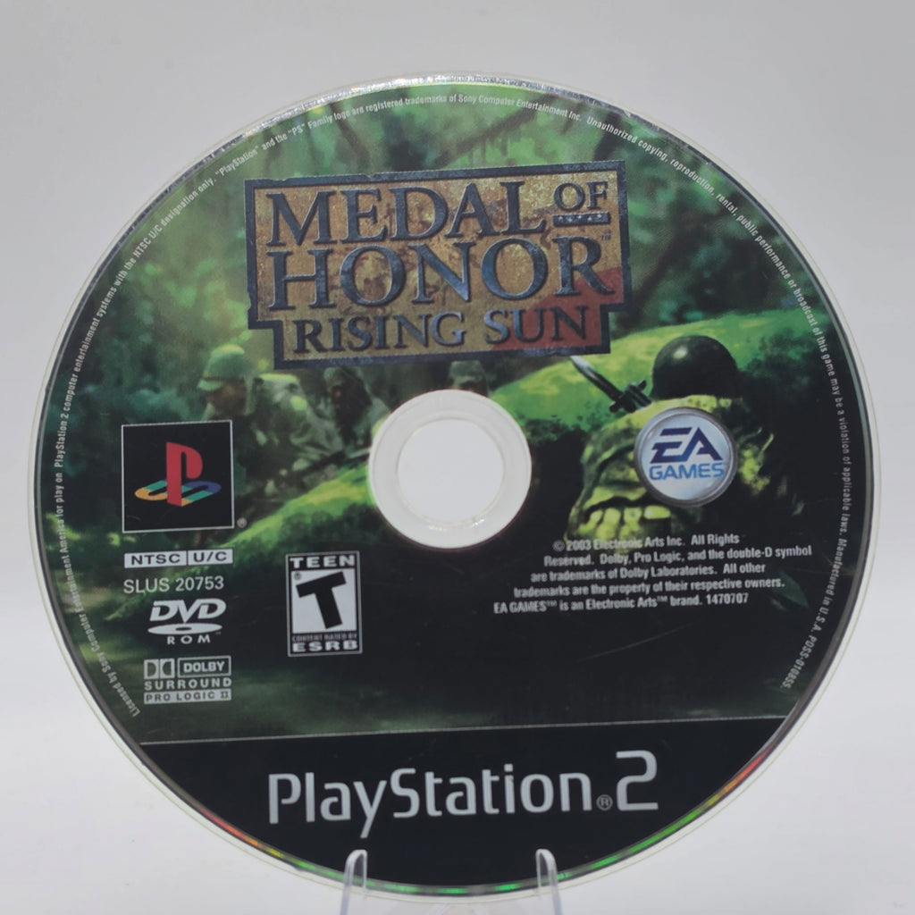 Medal of Honor Rising Sun PS2 Disc Only Tested Working