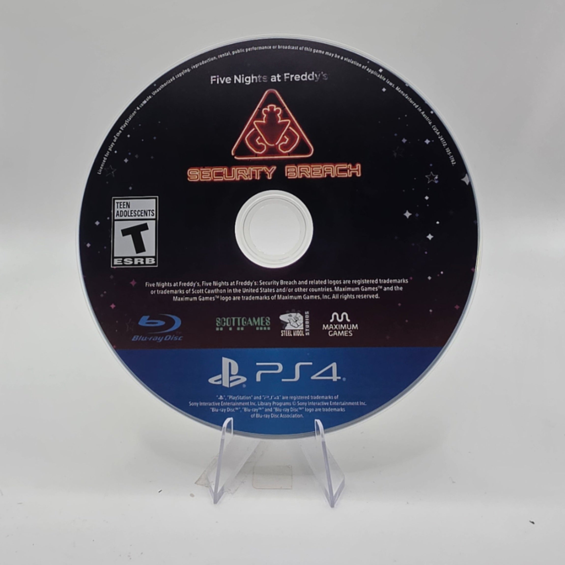 Five Nights at Freddy's Security Breach PS4 Disc Only