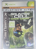 Tom Clancy's Splinter Cell Chaos Theory Xbox Box + Game