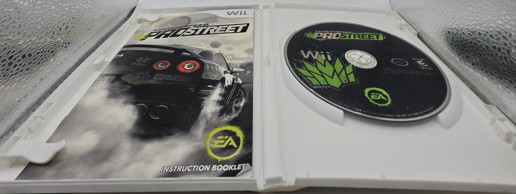 Need for Speed ProStreet Wii CIB Complete with Manual