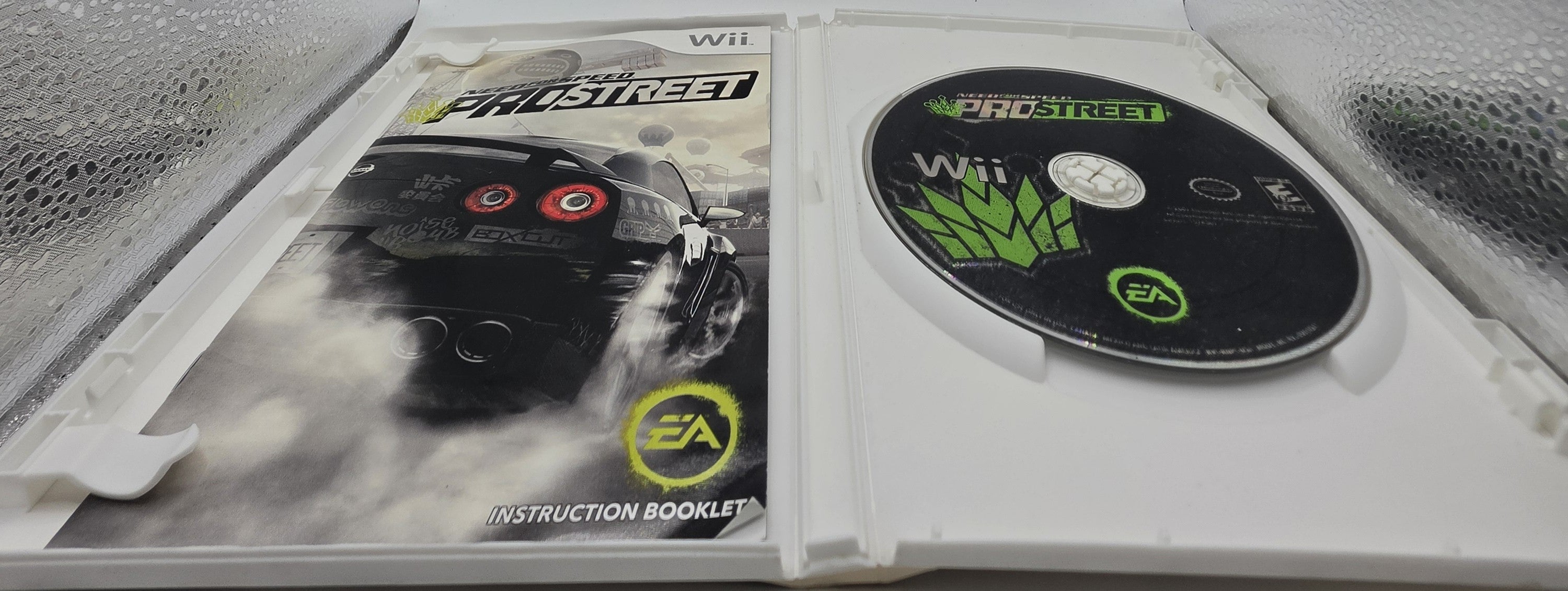 Need for Speed ProStreet Wii CIB Complete with Manual