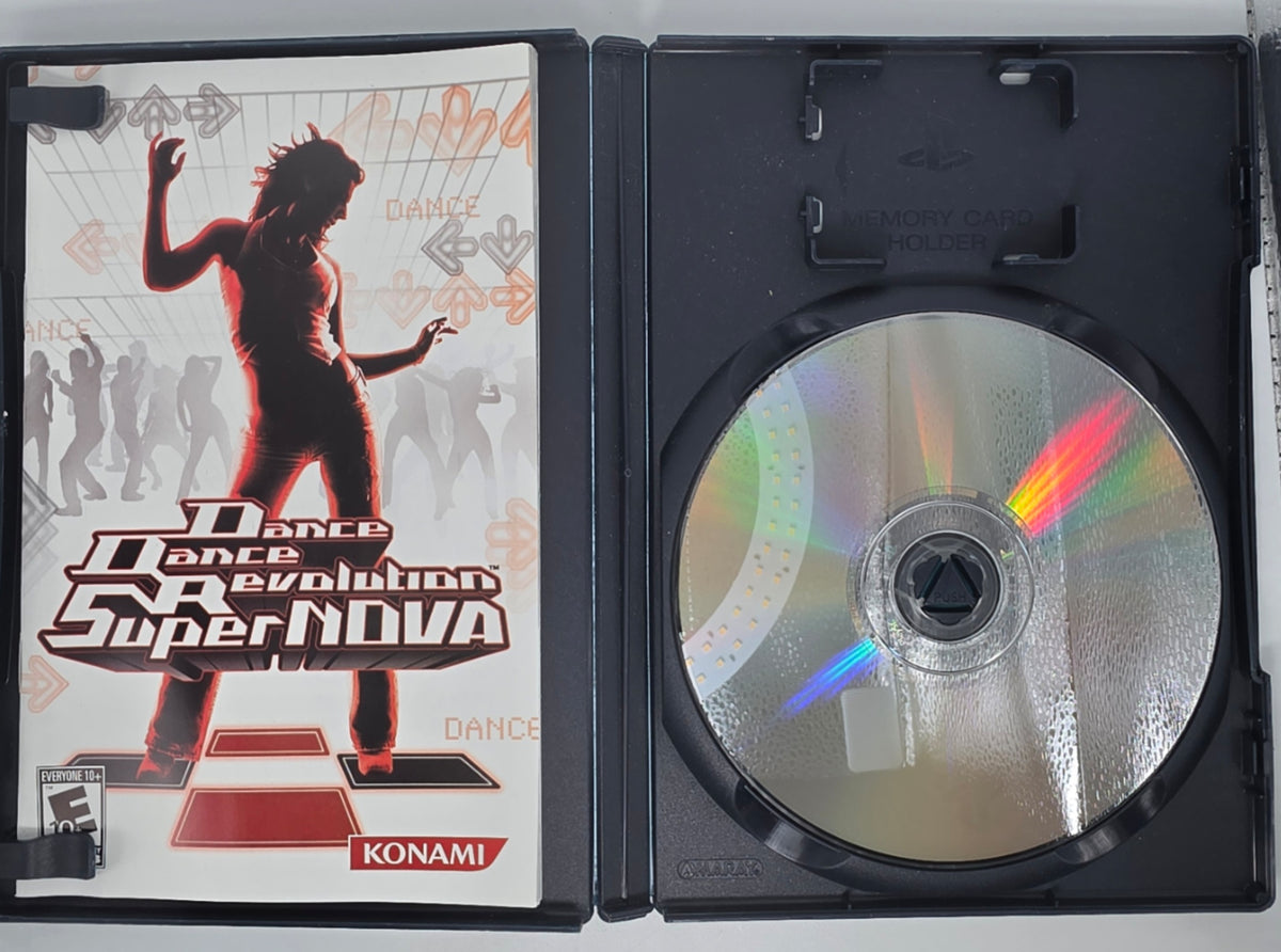 Dance Dance Revolution SuperNOVA PS2 CIB Tested Working