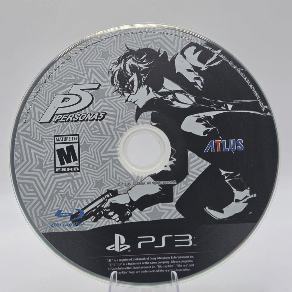 Persona 5 PlayStation 3 Disc Only Tested Working