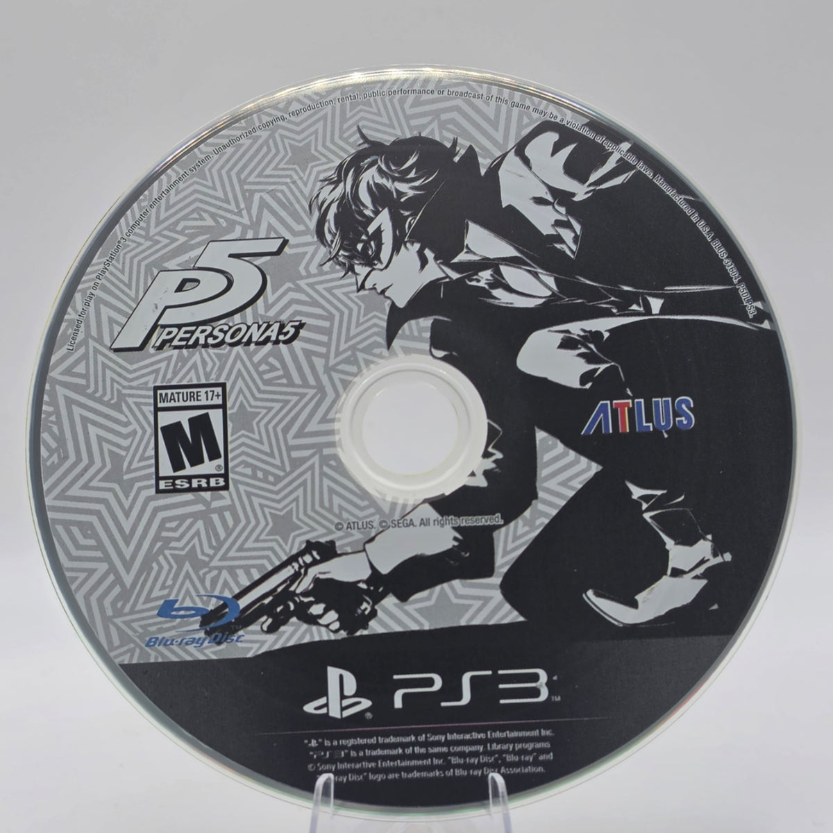 Persona 5 PlayStation 3 Disc Only Tested Working