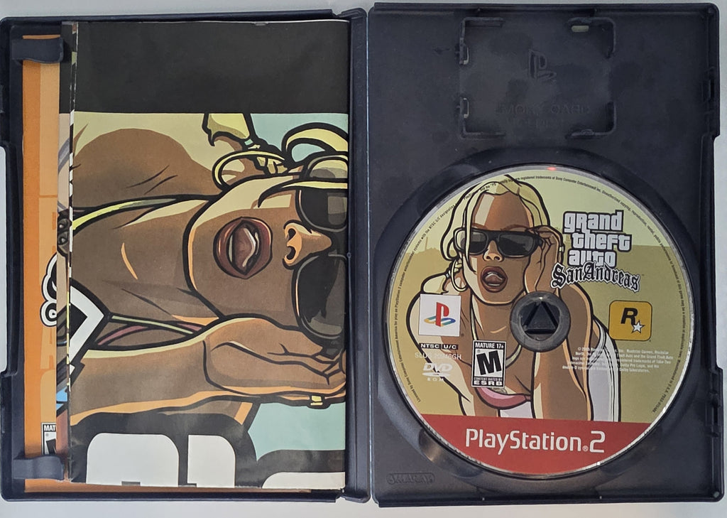 Grand Theft Auto San Andreas PS2 CIB Greatest Hits Complete