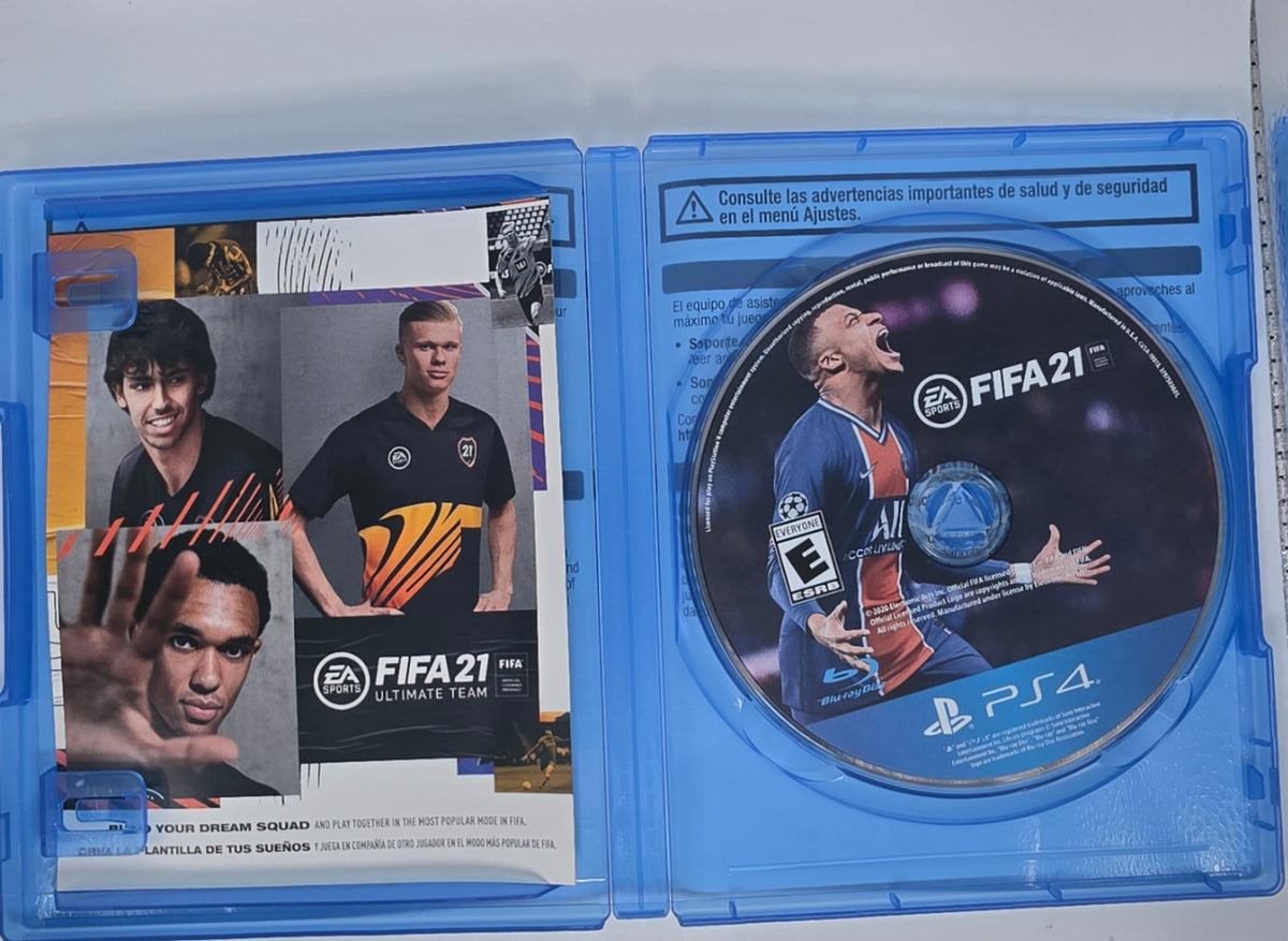 FIFA 21 PlayStation 4 CIB Tested Working