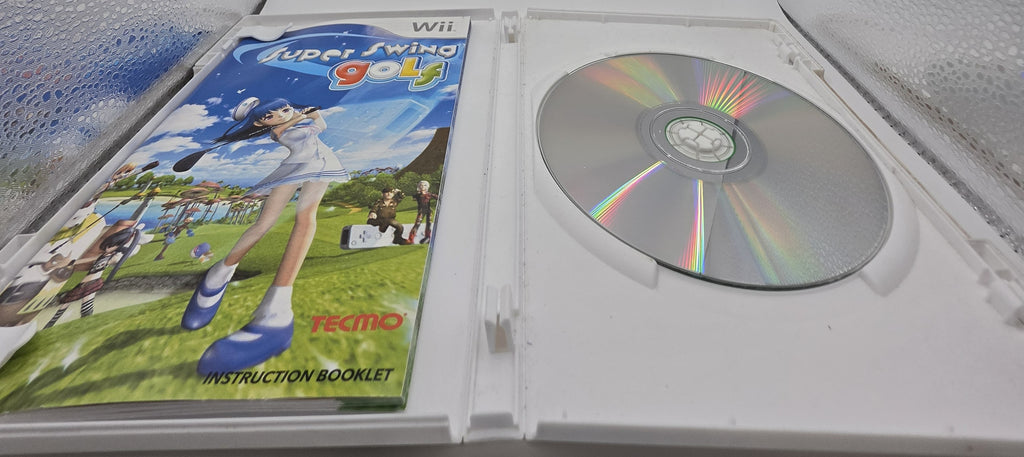 Super Swing Golf Wii CIB Complete Case Manual Disc