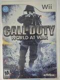 Call of Duty World at War Wii CIB Complete Case Manual Disc