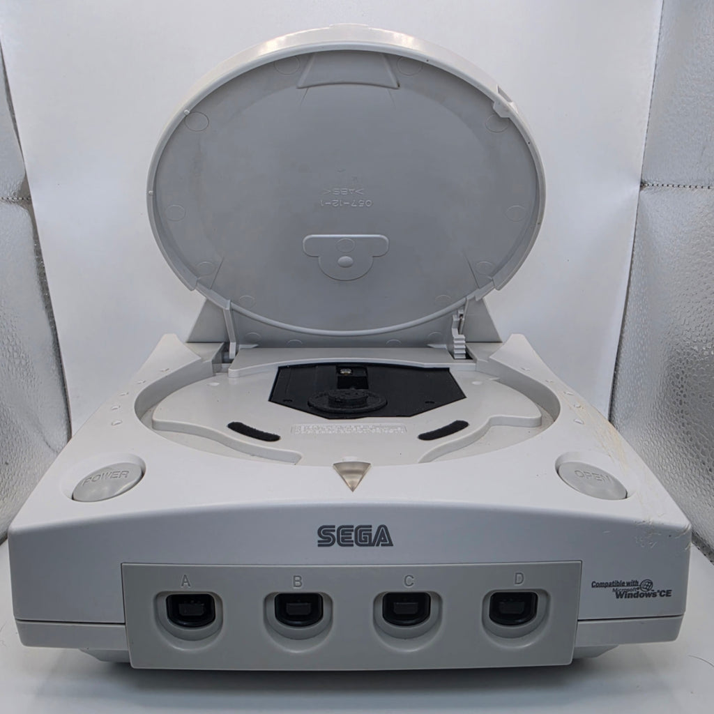Sega Dreamcast Console with Controller and AV/Power Cables Tested Working Sega D