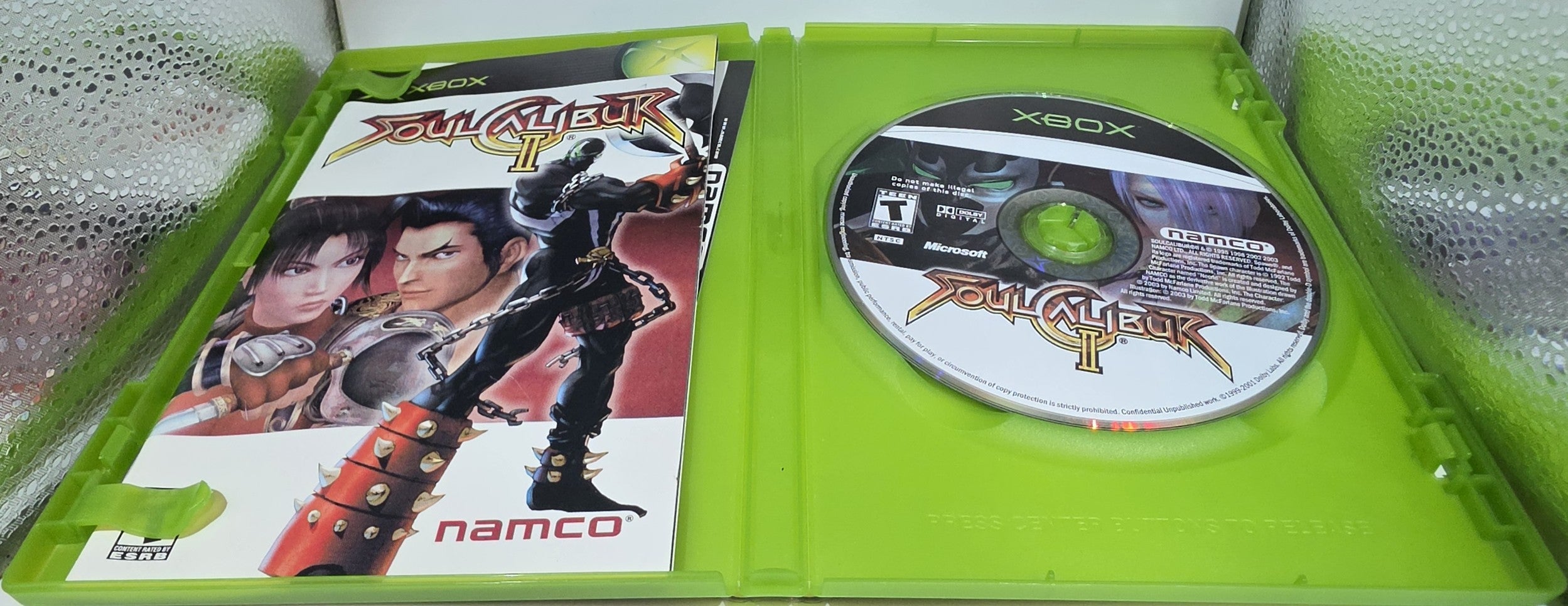 Soulcalibur II Xbox CIB Complete Case Manual Disc