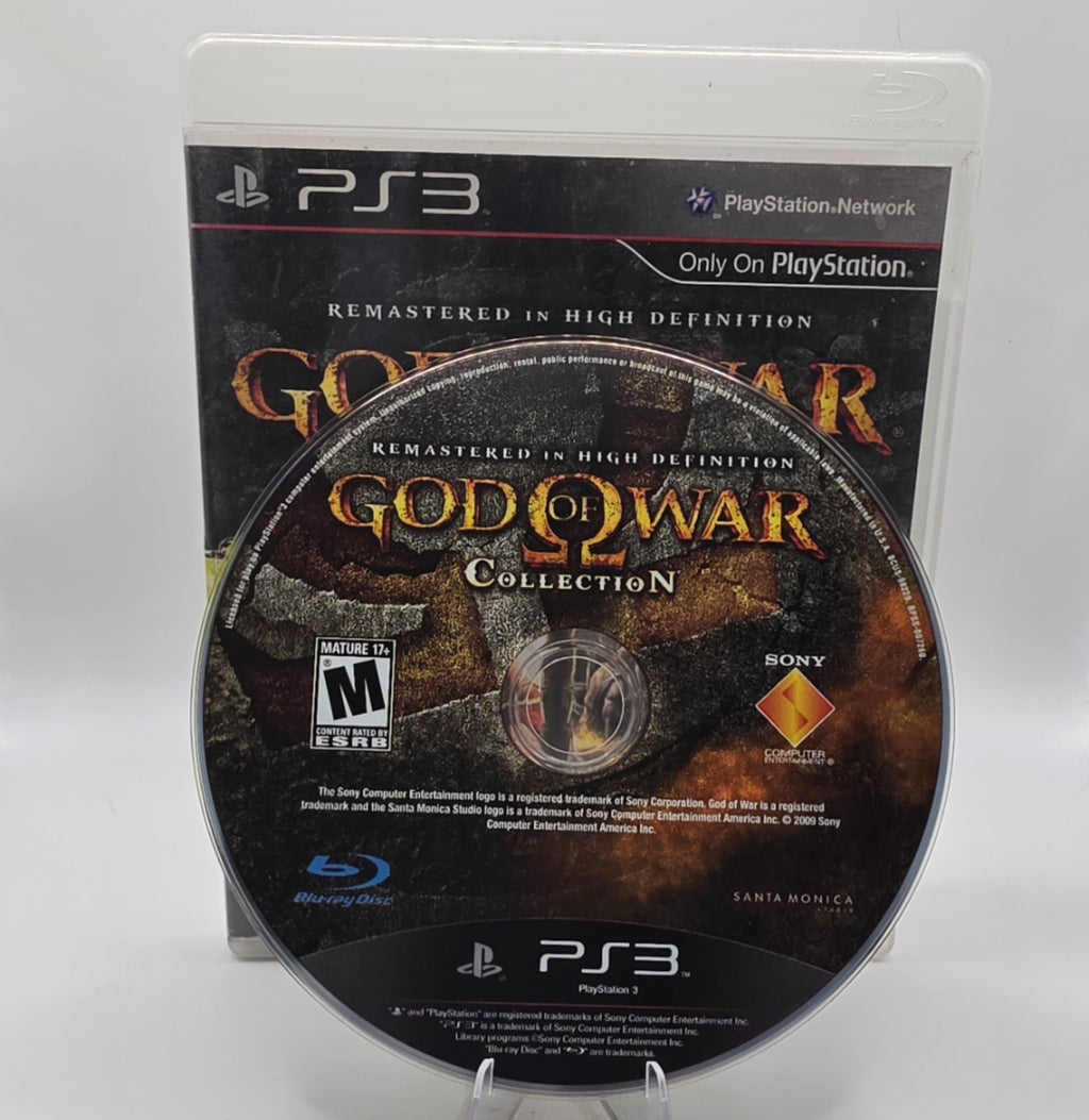 God of War Collection PlayStation 3 Case and Disc