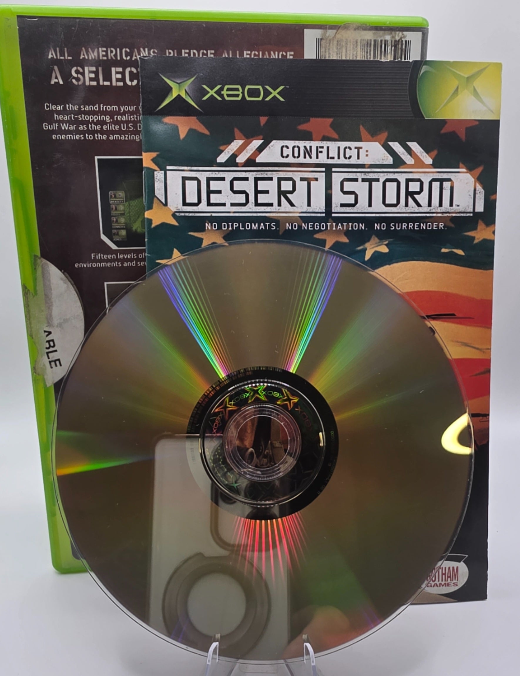Conflict: Desert Storm Xbox CIB Complete Case Manual Disc