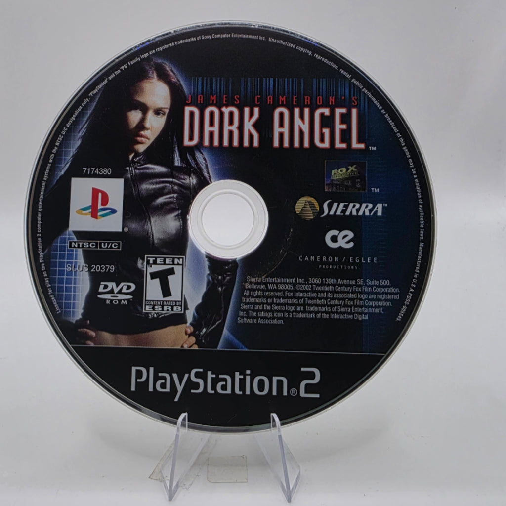 James Cameron's Dark Angel PS2 Disc Only