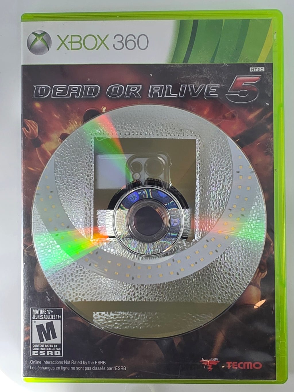 Dead or Alive 5 Xbox 360 CIB Fighting Game Complete In Box