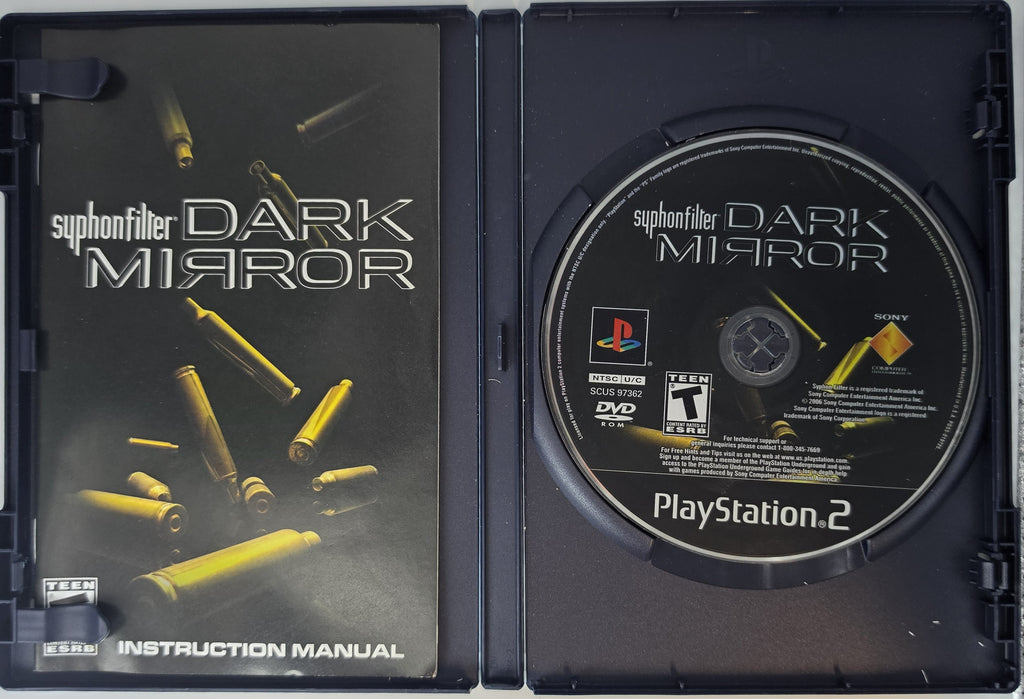 Syphon Filter Dark Mirror PS2 Complete In Box CIB